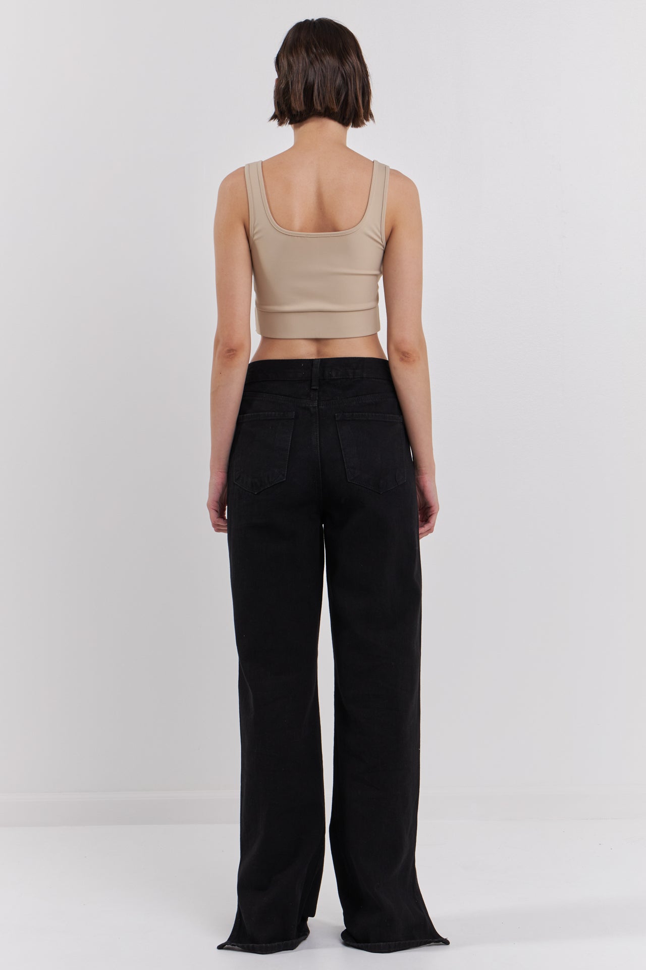 Cut-Out Tank Top