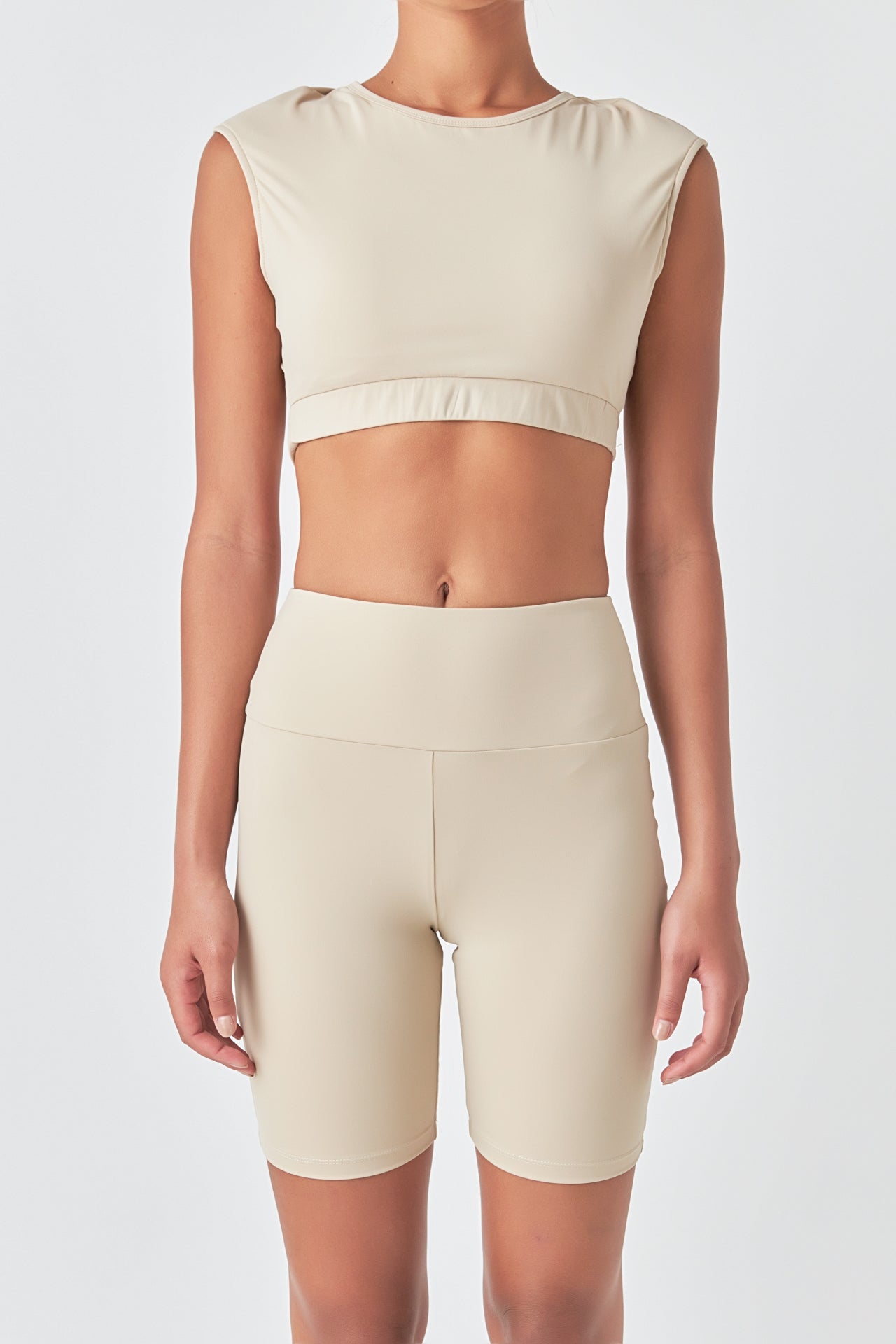 Strappy Back Crop Top