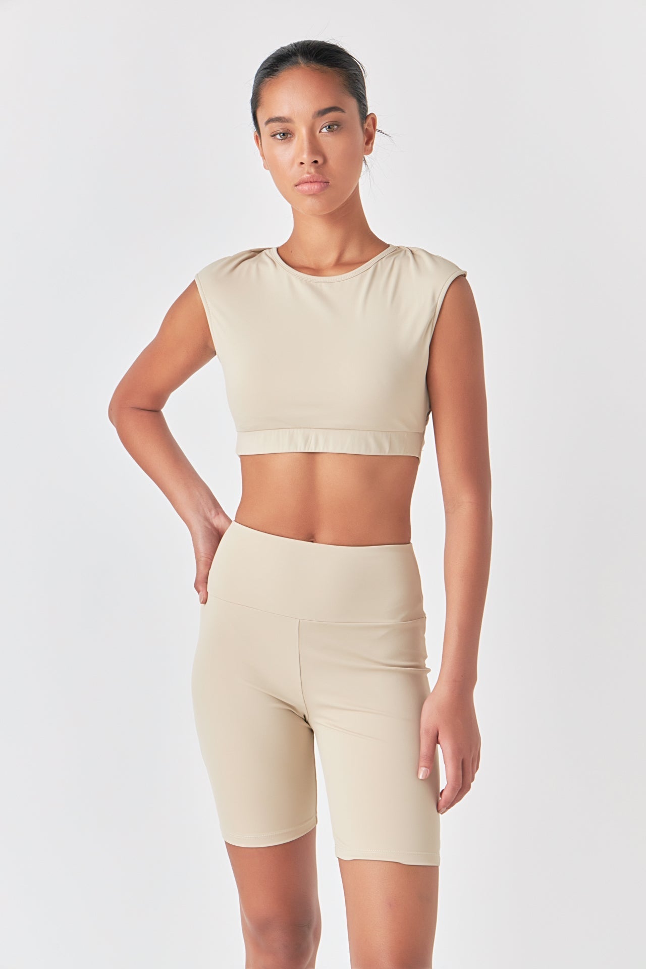 Strappy Back Crop Top