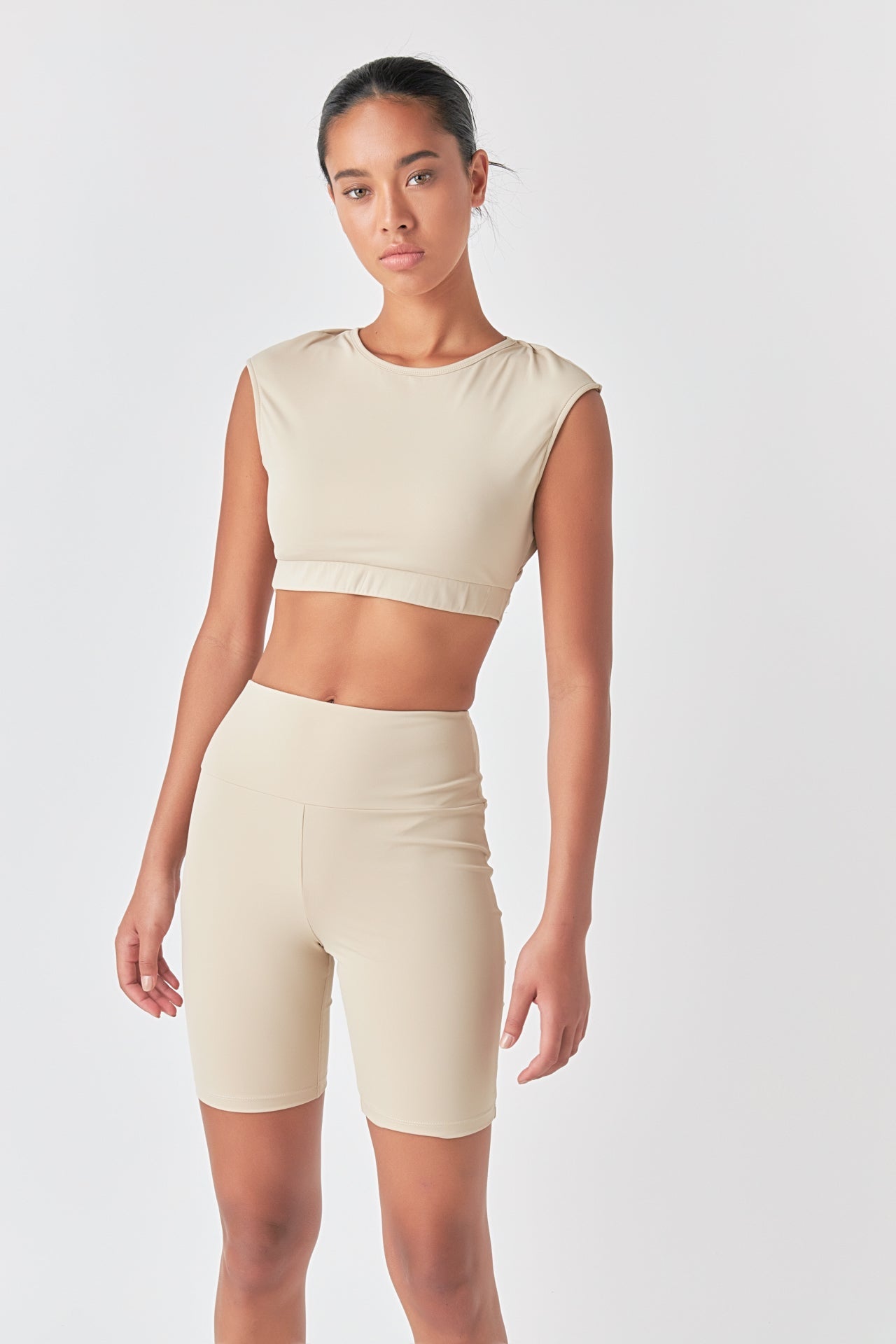 Strappy Back Crop Top