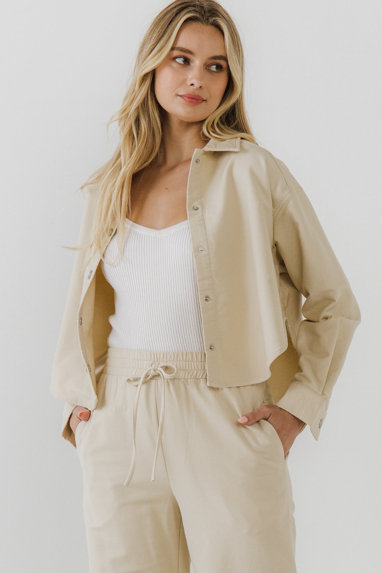 GREY LAB - Crop Shirts - SHIRTS & BLOUSES available at Objectrare