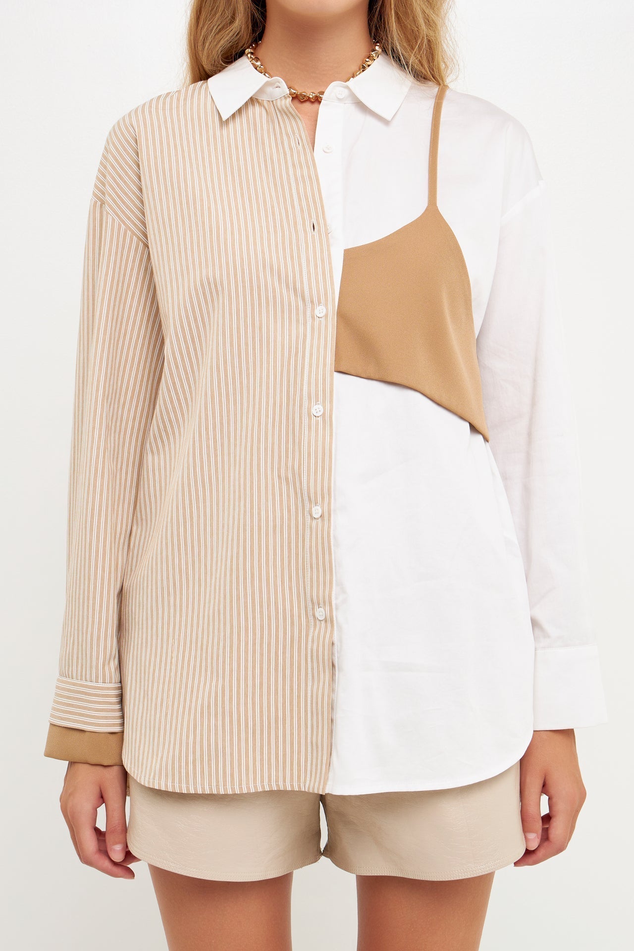 GREY LAB - Re-purposed Shirts - SHIRTS & BLOUSES available at Objectrare