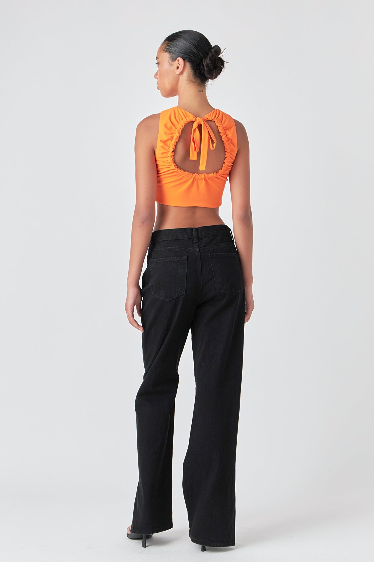 Back Schrunchie Tank Top