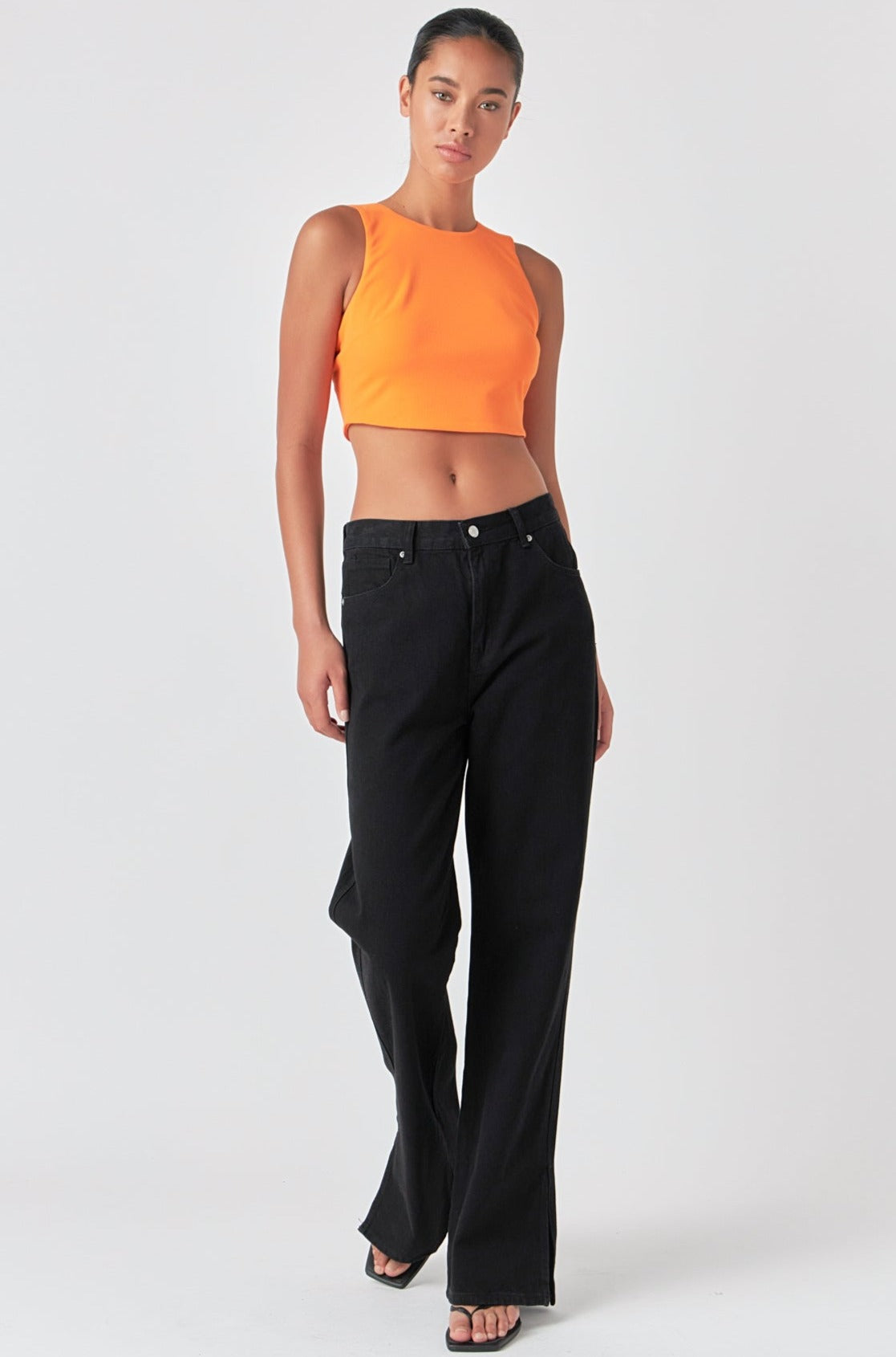 Back Schrunchie Tank Top