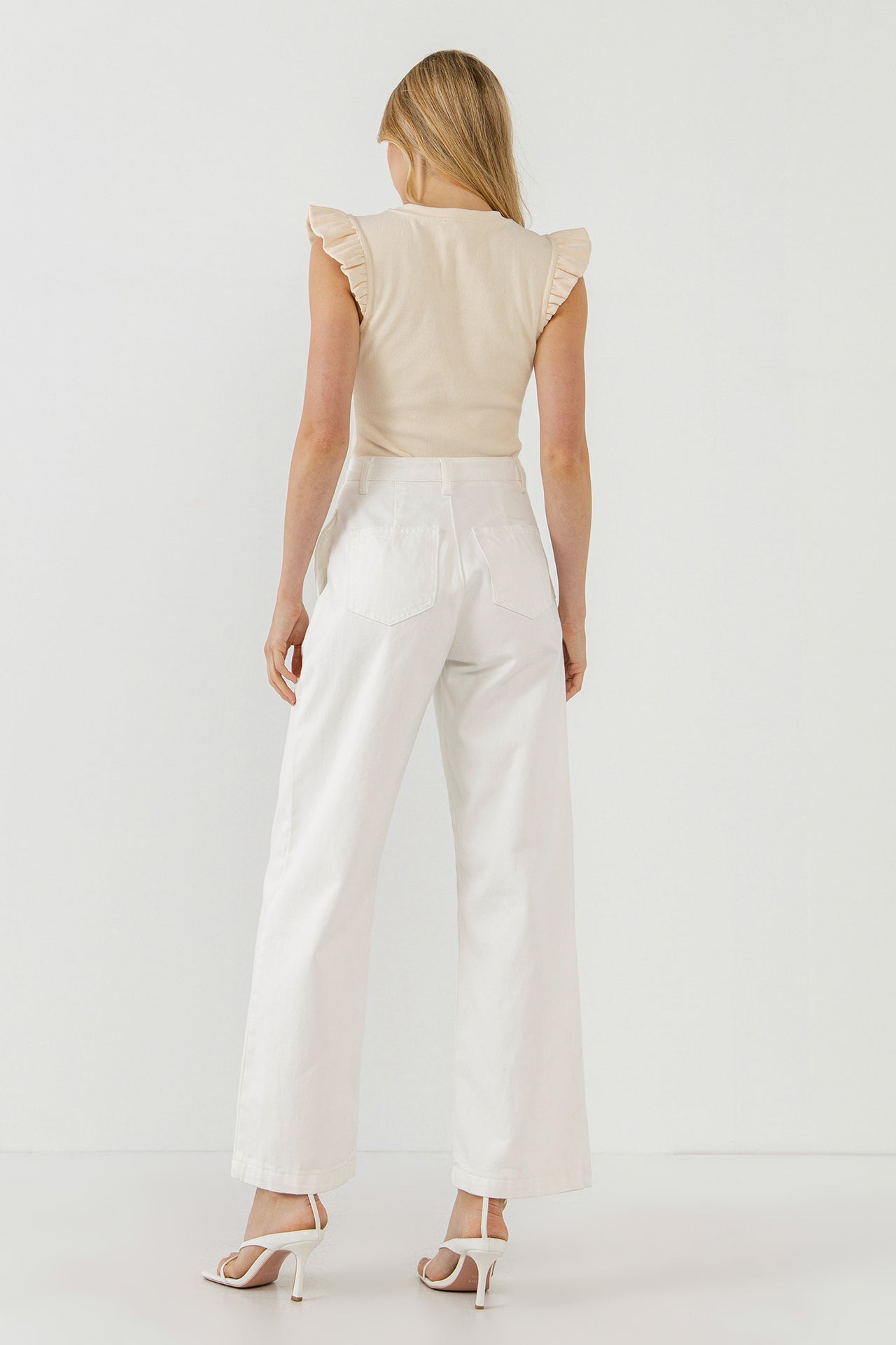 GREY LAB-Wrapped Detail Jean-JEANS available at Objectrare