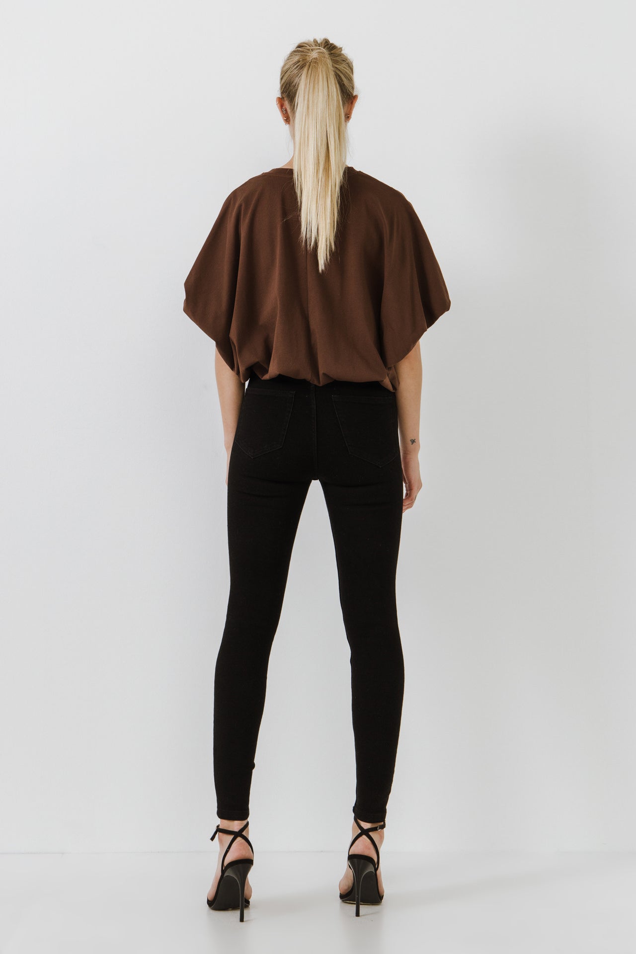 High-Low Cropped T-Shirt