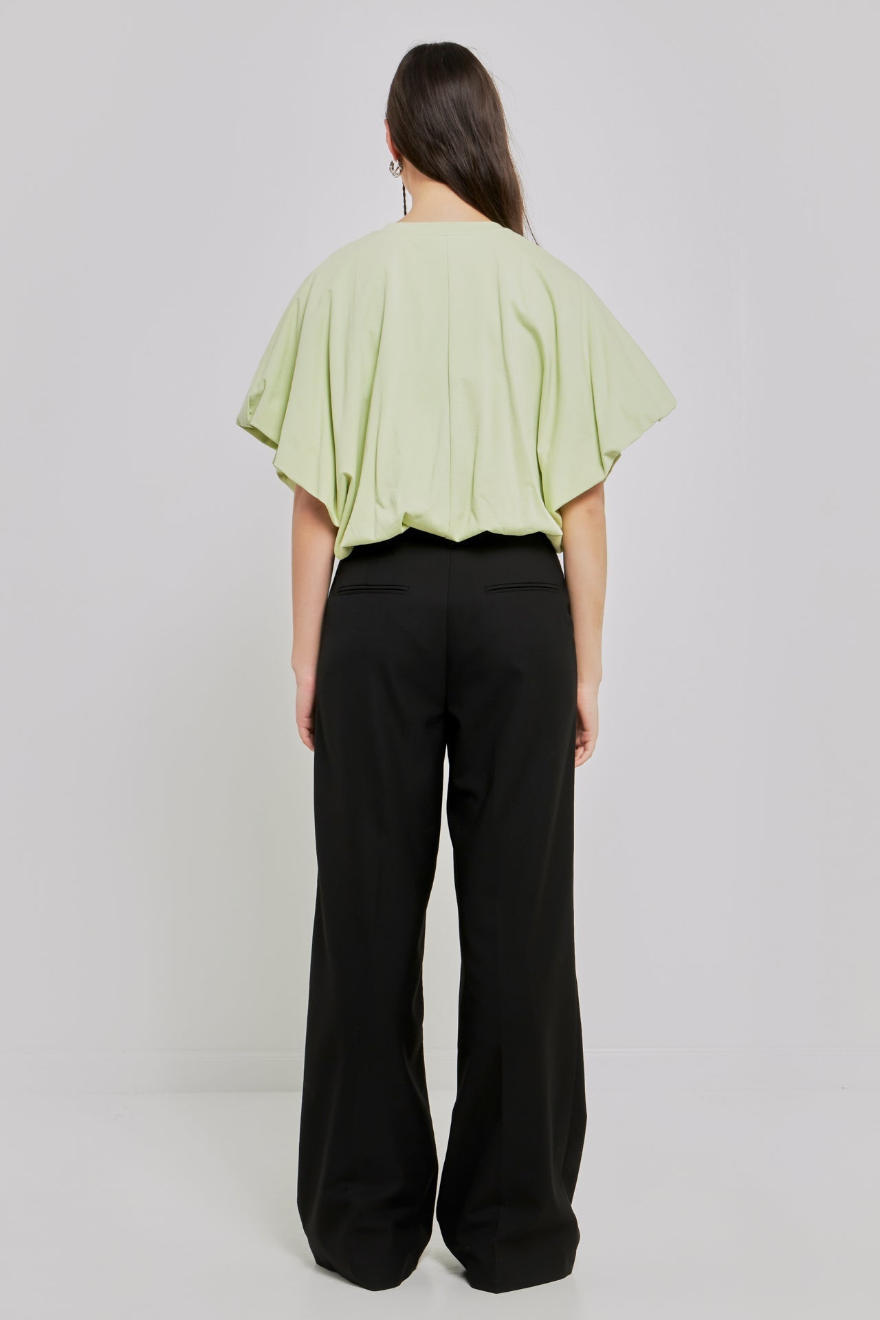 High-Low Cropped T-Shirt