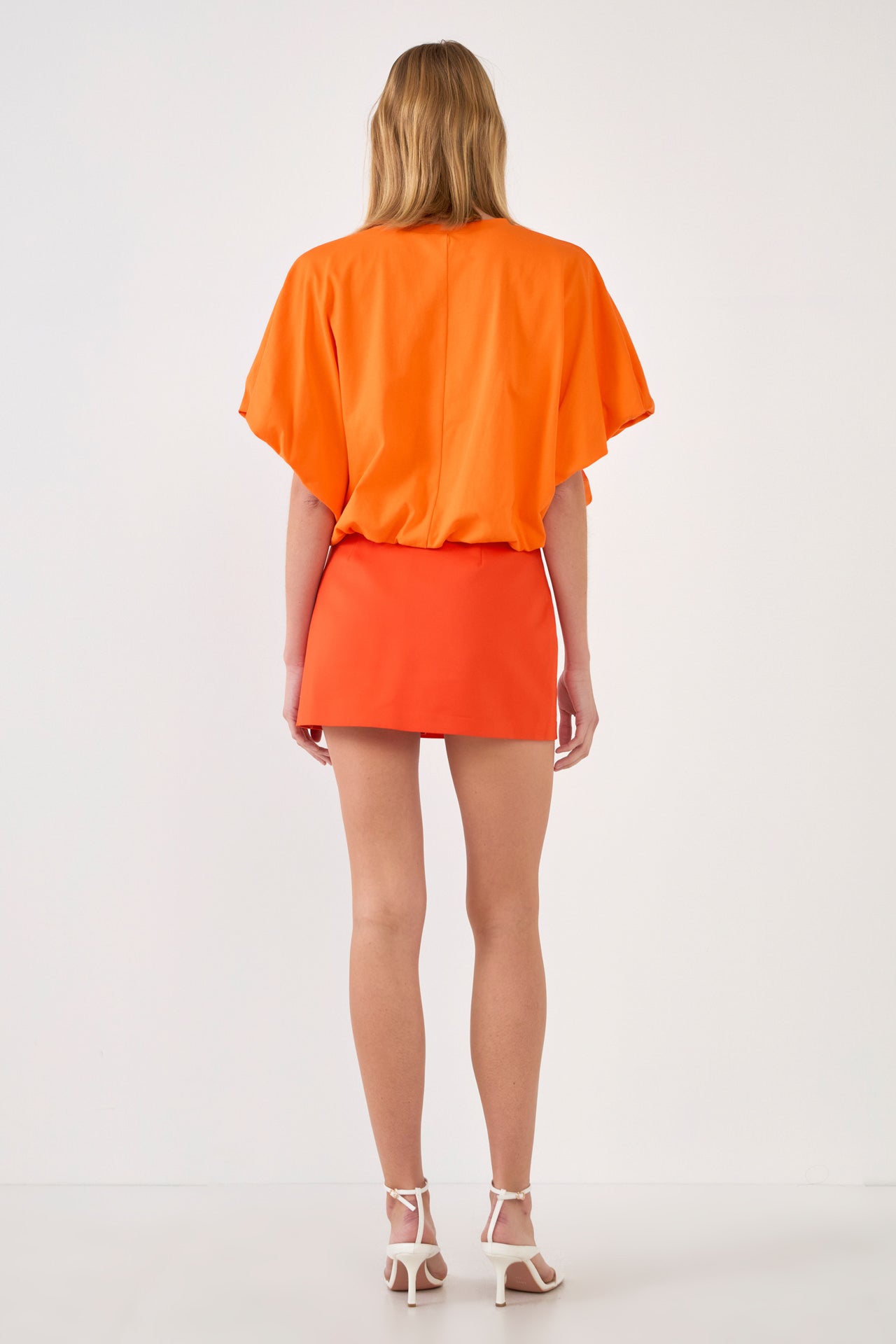 High-Low Cropped T-Shirt