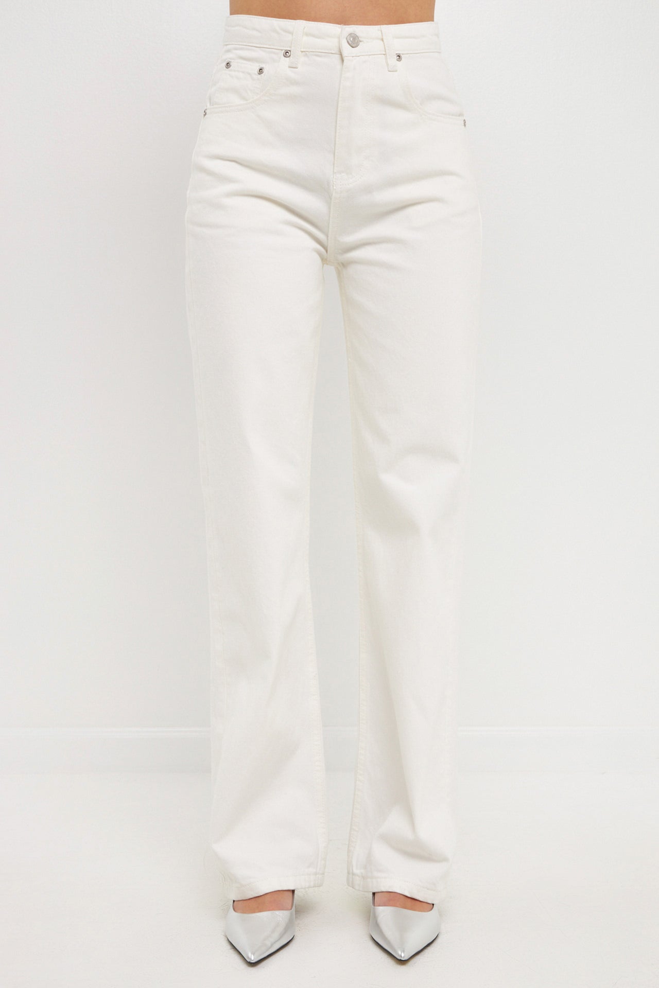 GREY LAB-High Waist Jeans-JEANS available at Objectrare