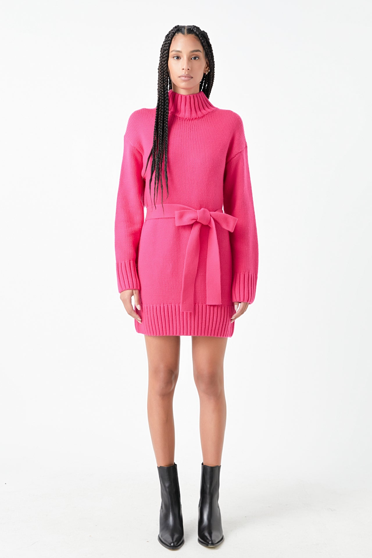 Zara neon pink outlet turtleneck