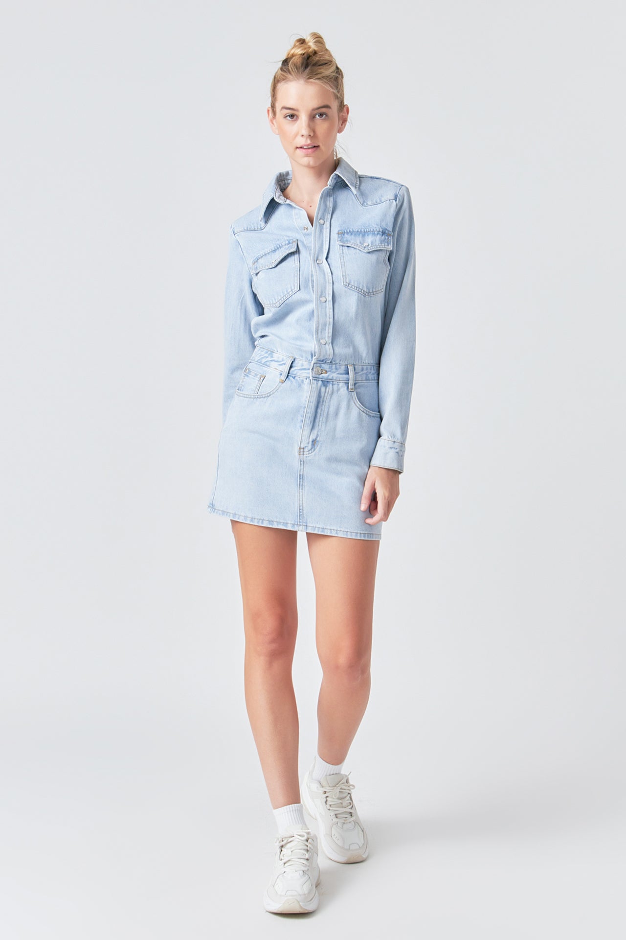 Denim Mini Dress