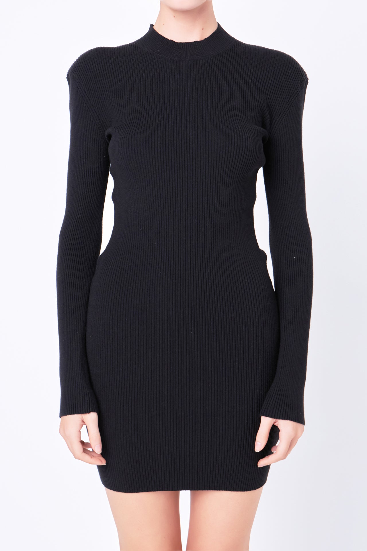 SALE OF High Neck Knit Dress