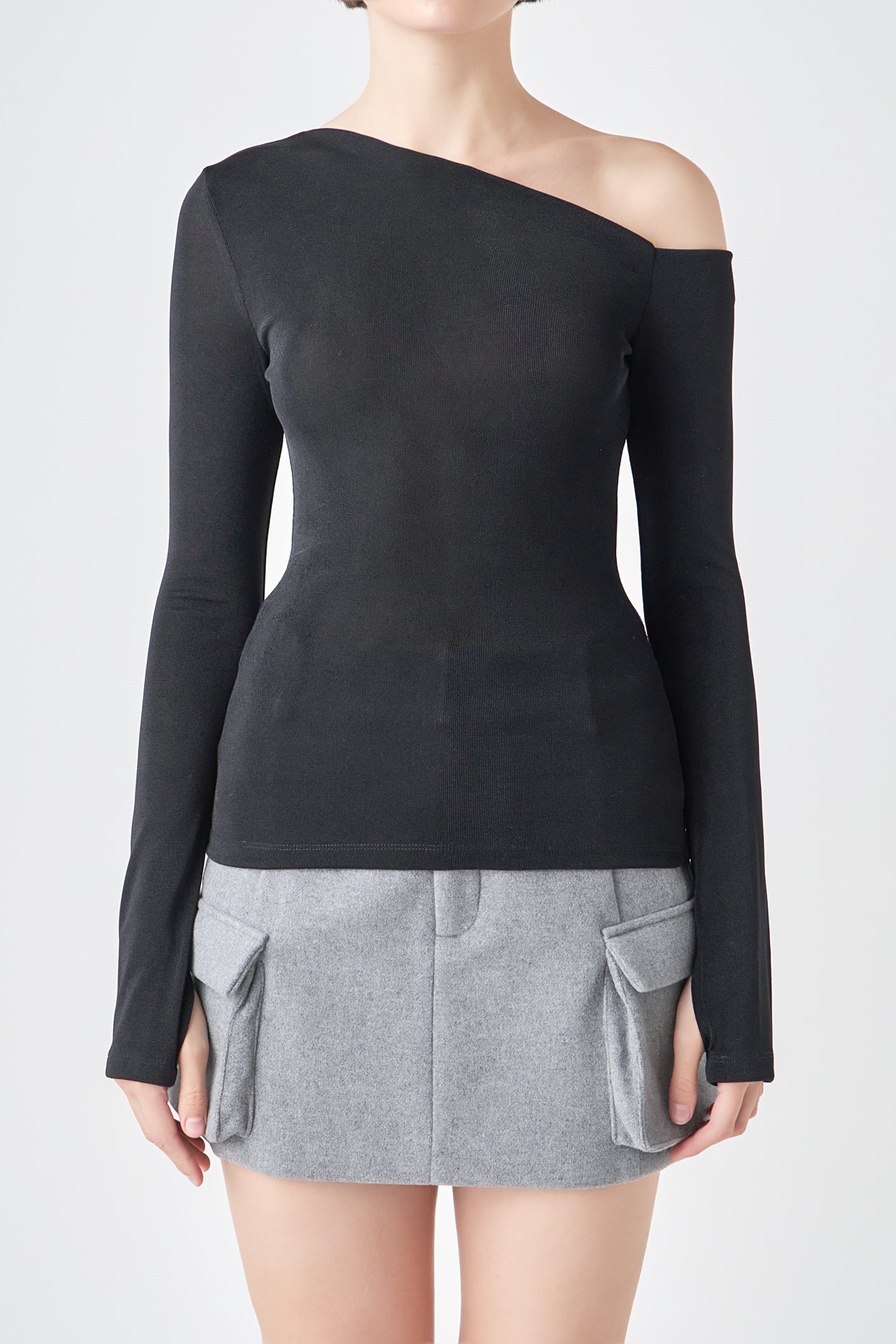 Asymmetric Shoulder Top