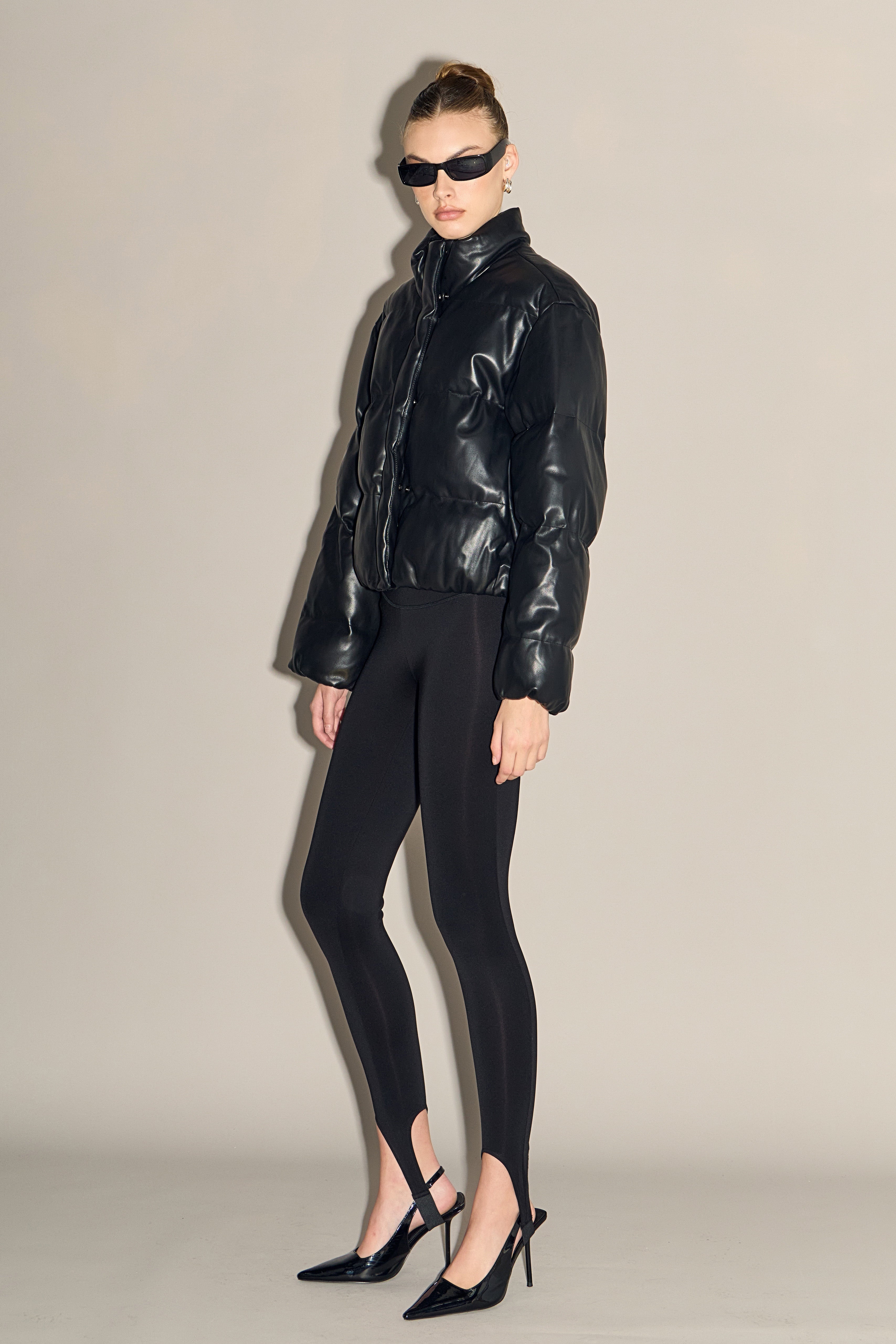 Cropped Puffer Jacket