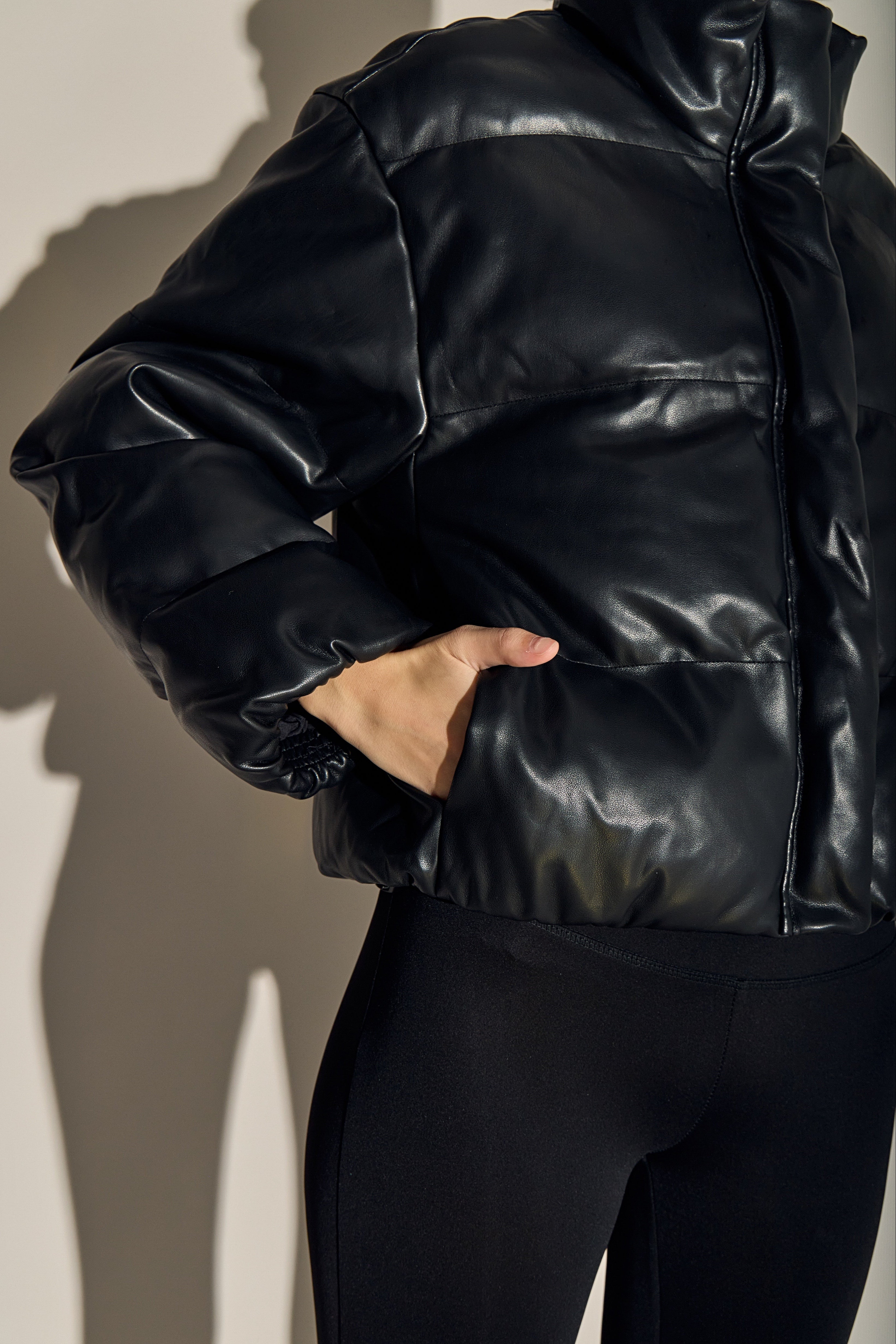 Cropped Puffer Jacket