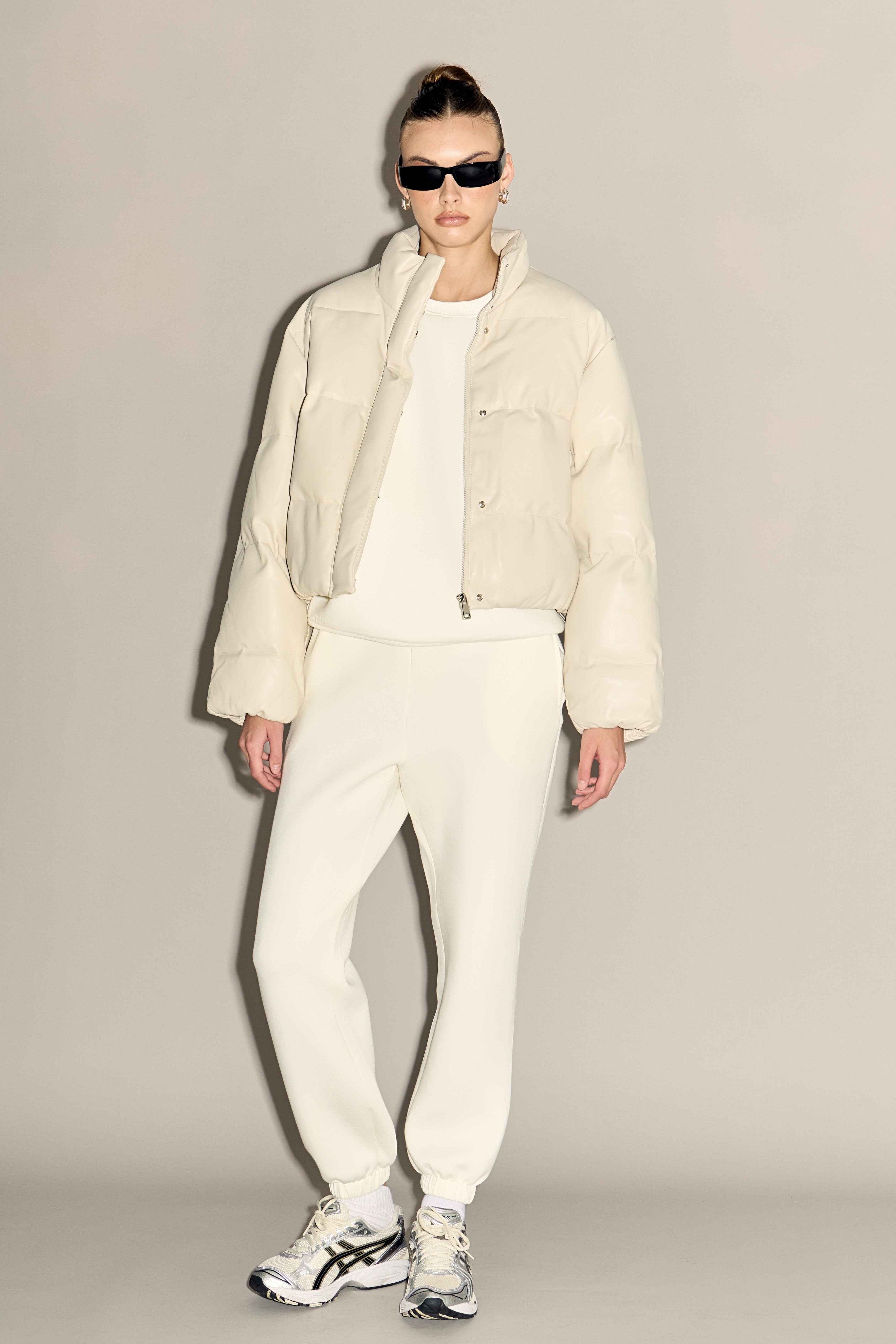 Cropped Puffer Jacket