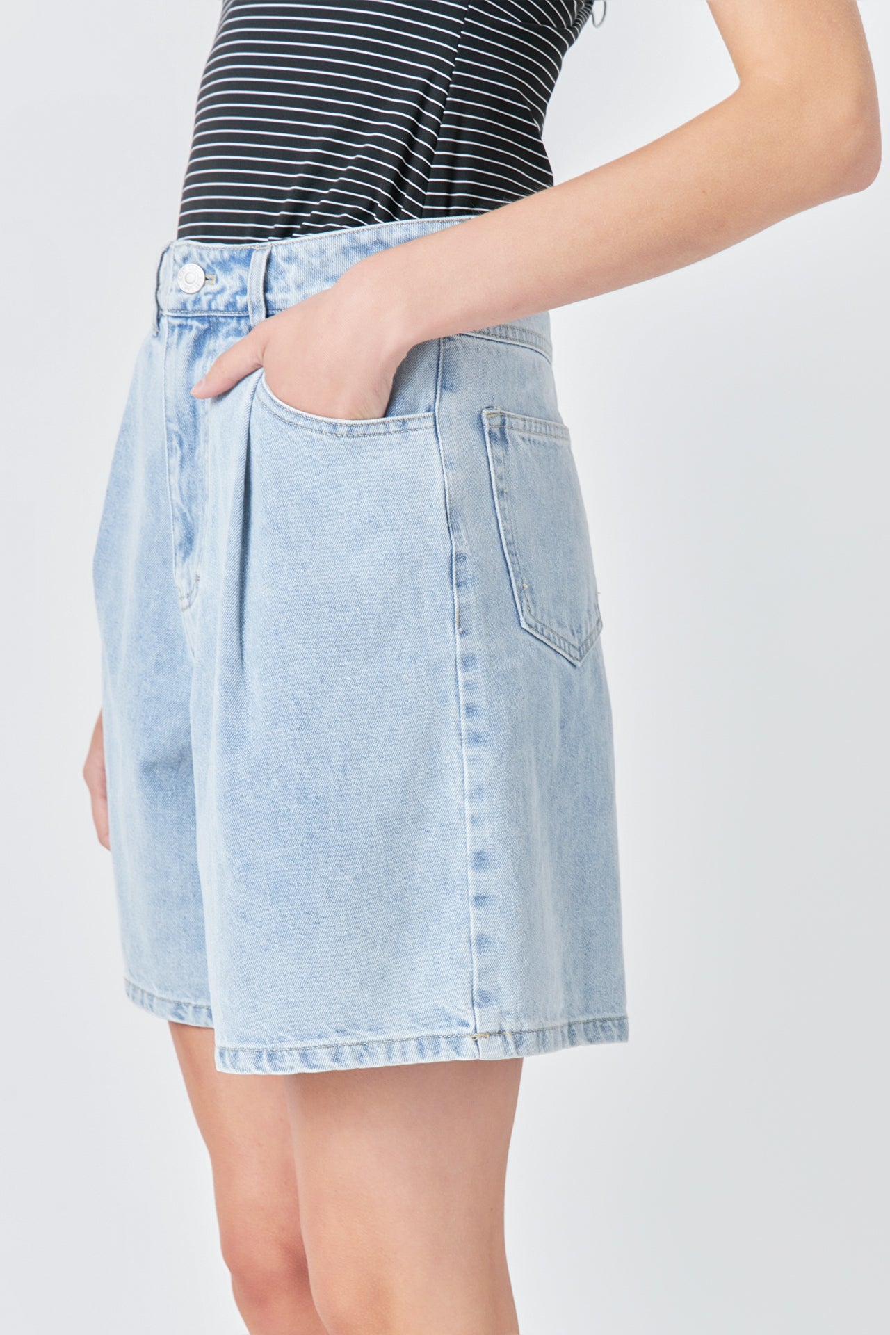 Denim Wide Short