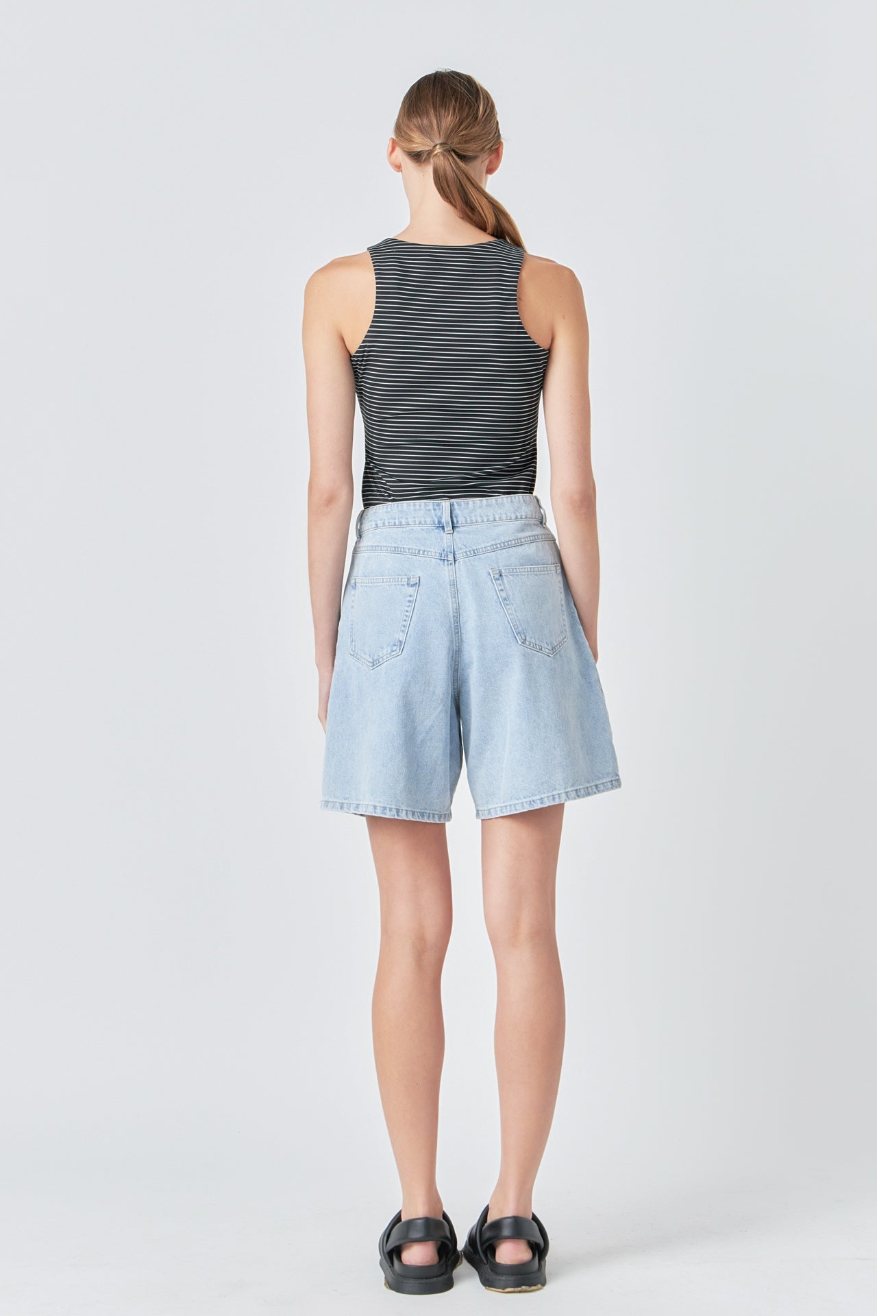 Denim Wide Short