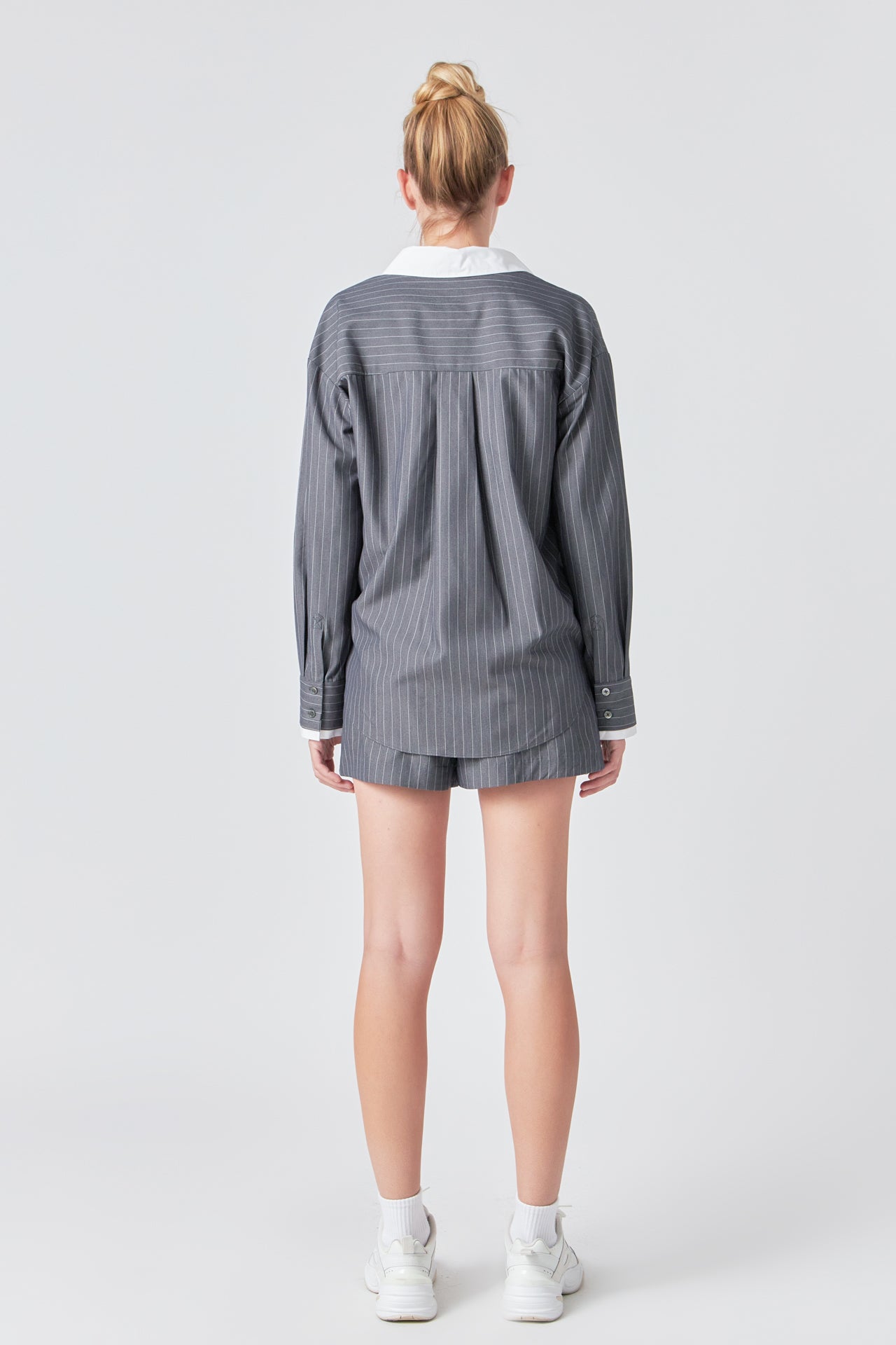 Oversized Pinstripe Shirt