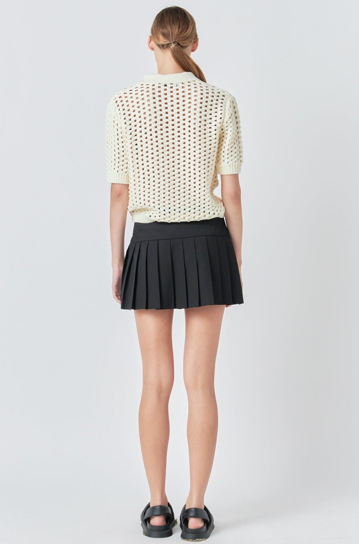 Knit Mesh Shirt