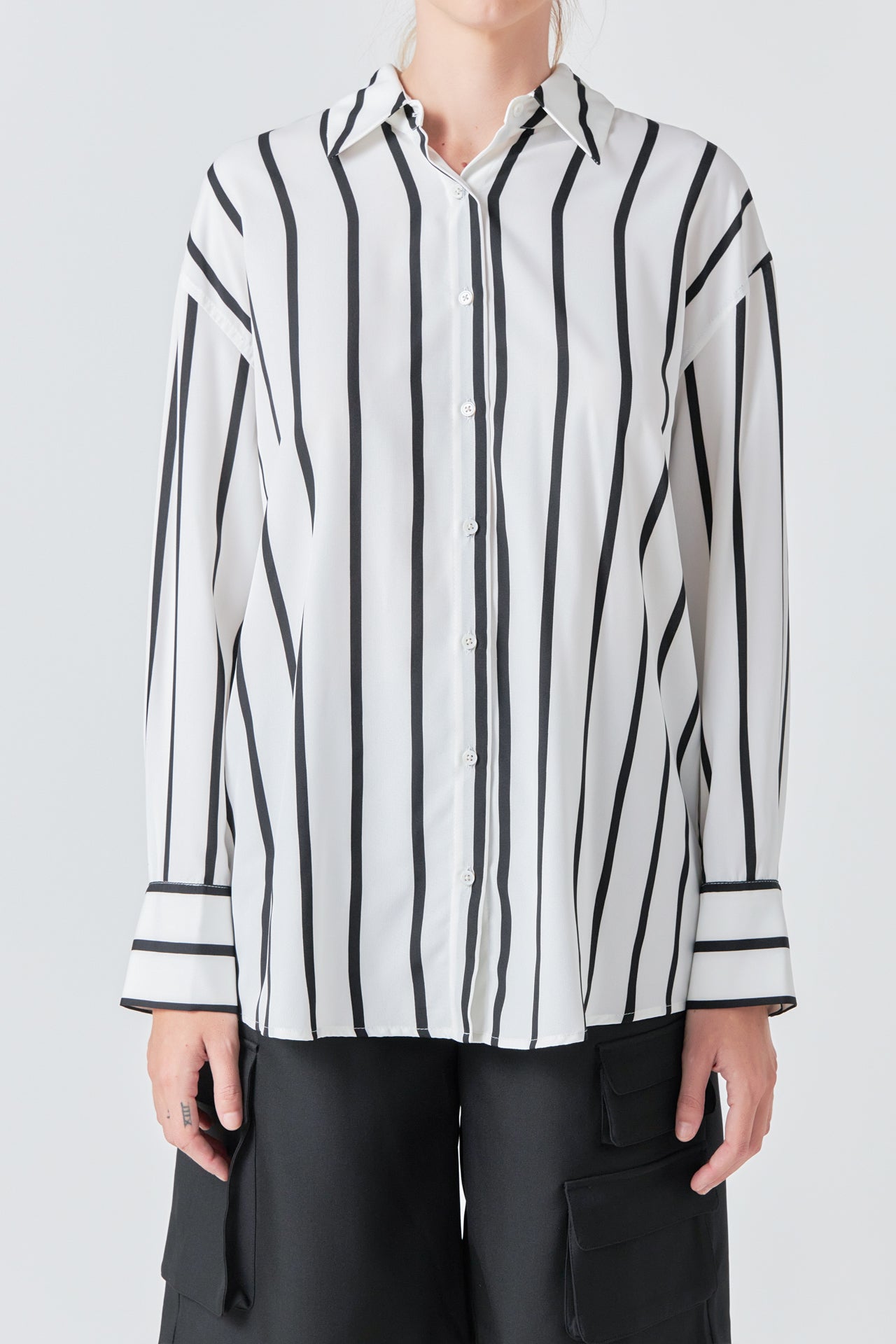 Wide Stripe Shirt