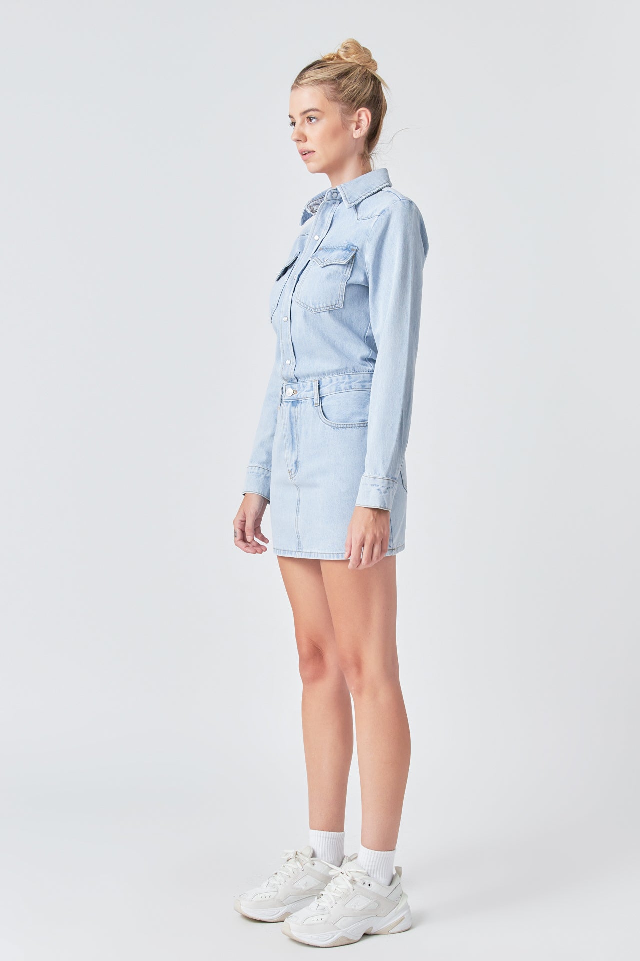 Denim Mini Dress