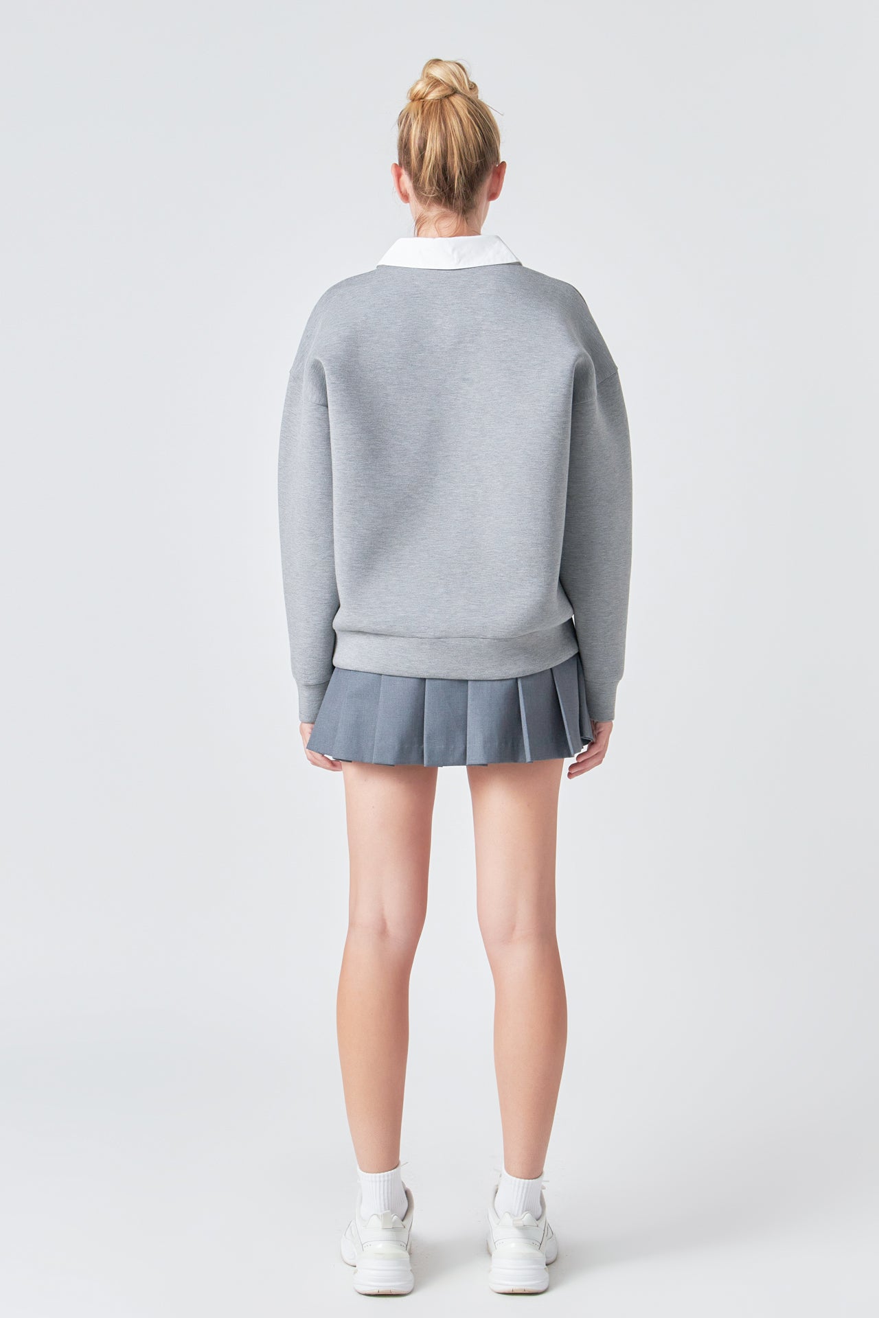 Collared Sweatshirt