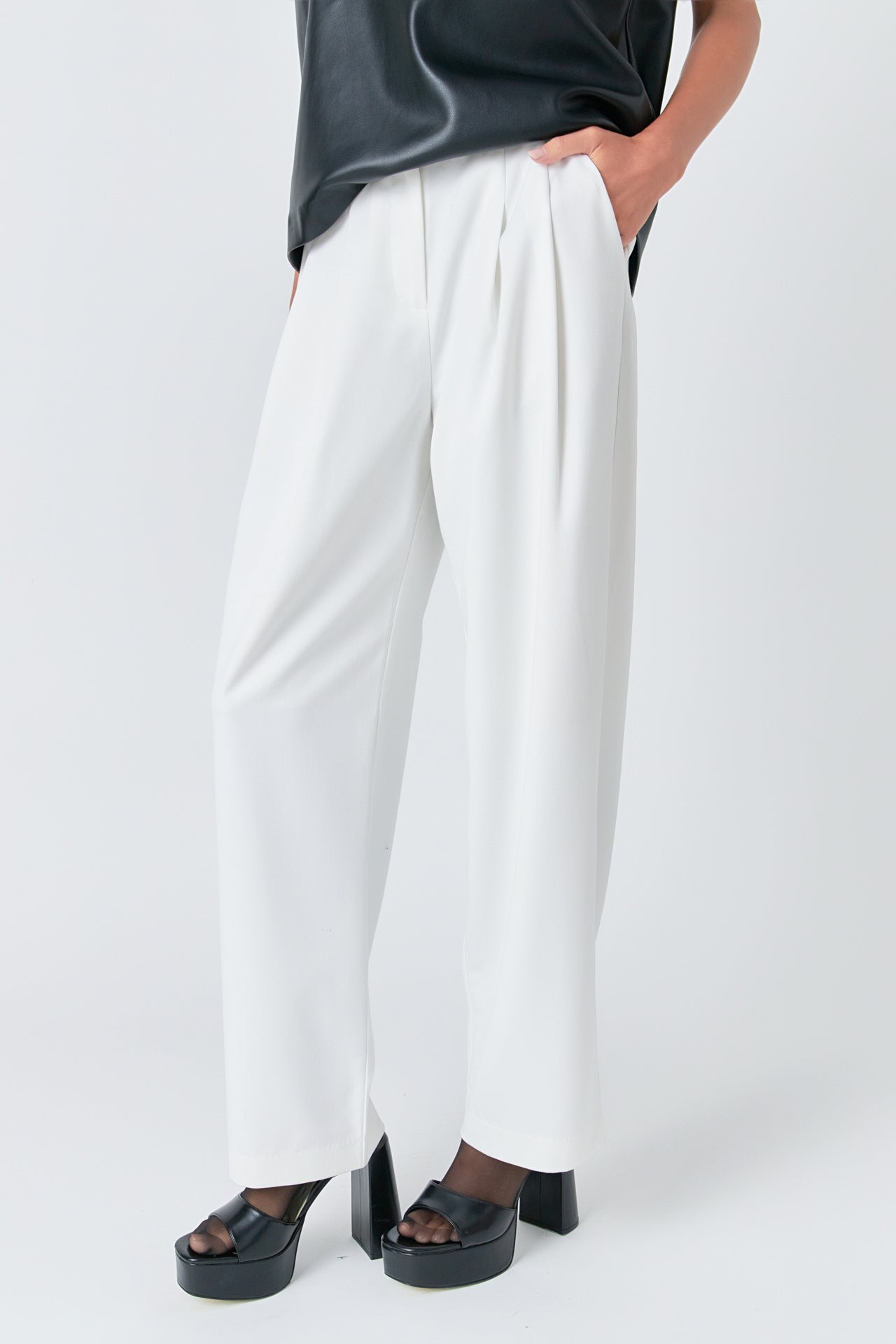 Wide Leg Trousers