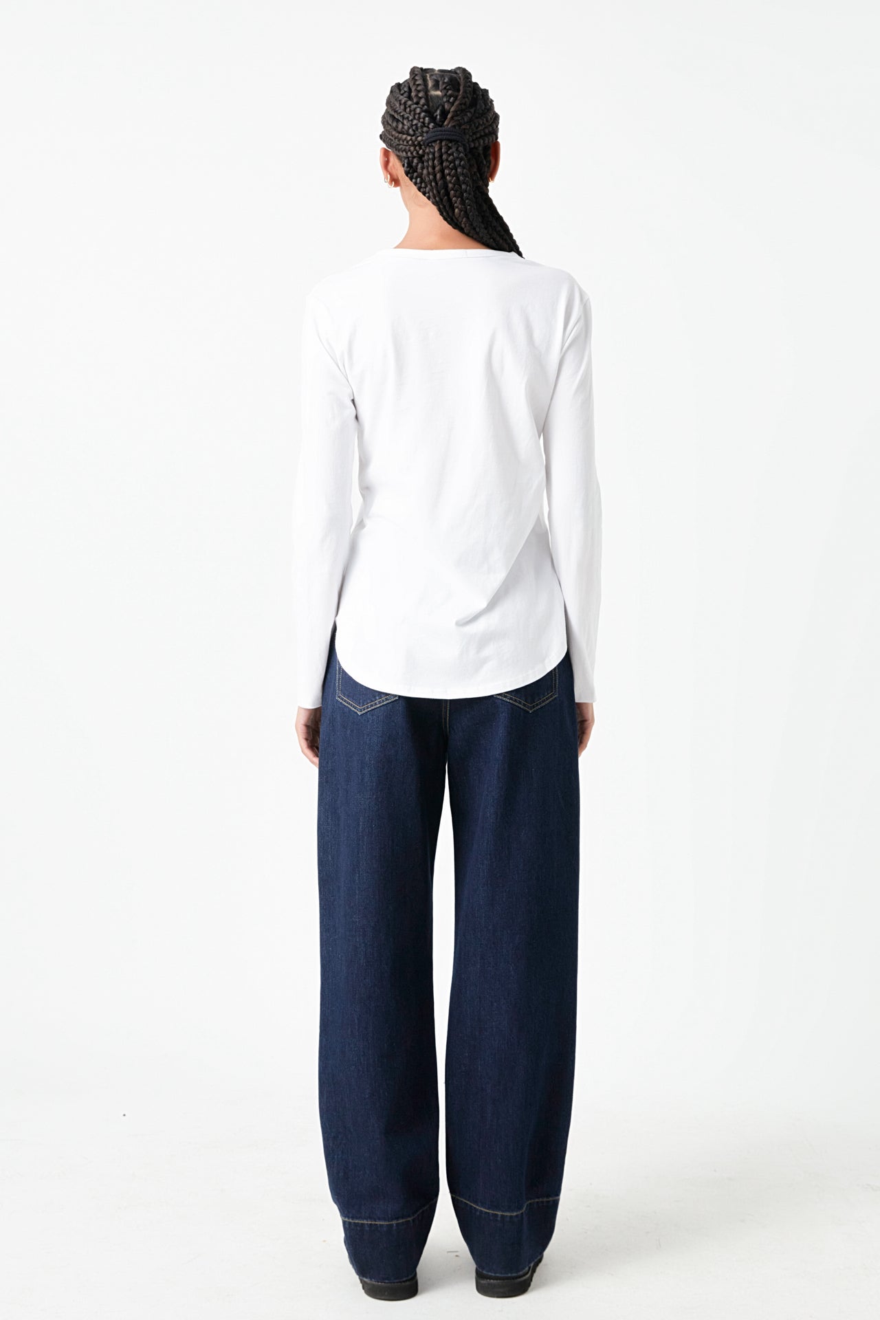 Classic Round Neck Long Sleeve