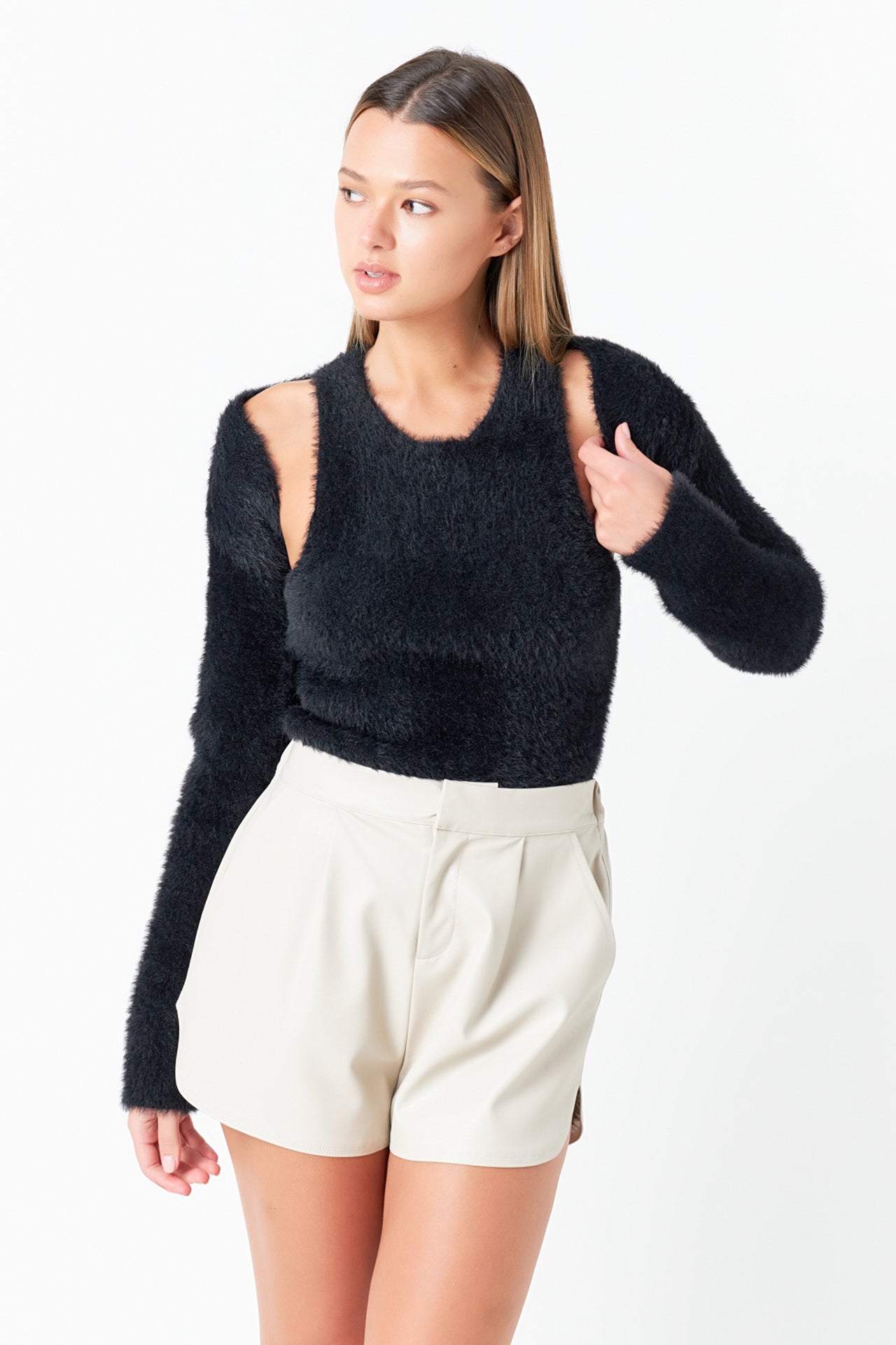 Sweater Tank And Shrug Set