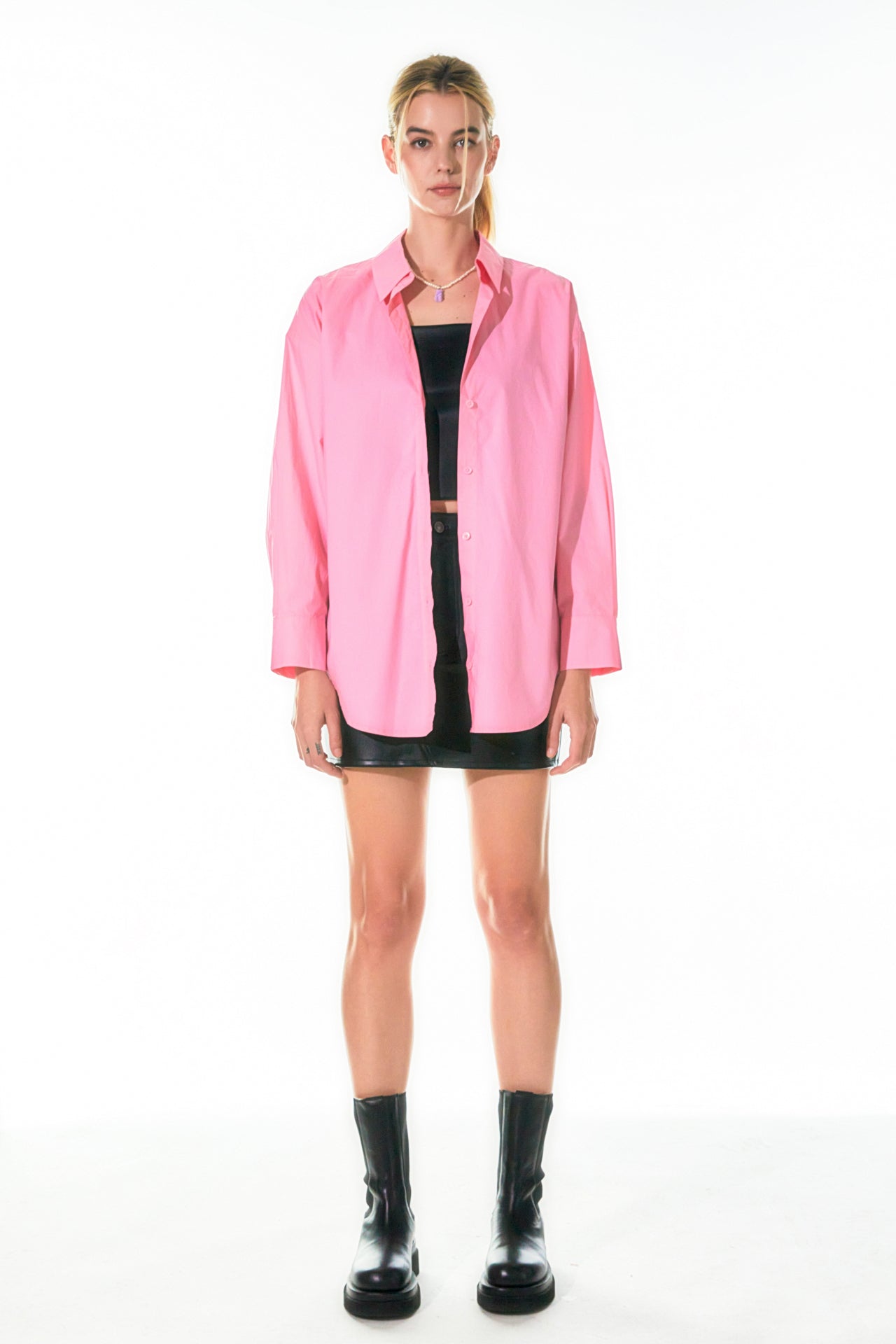 Oversize Collared Shirt