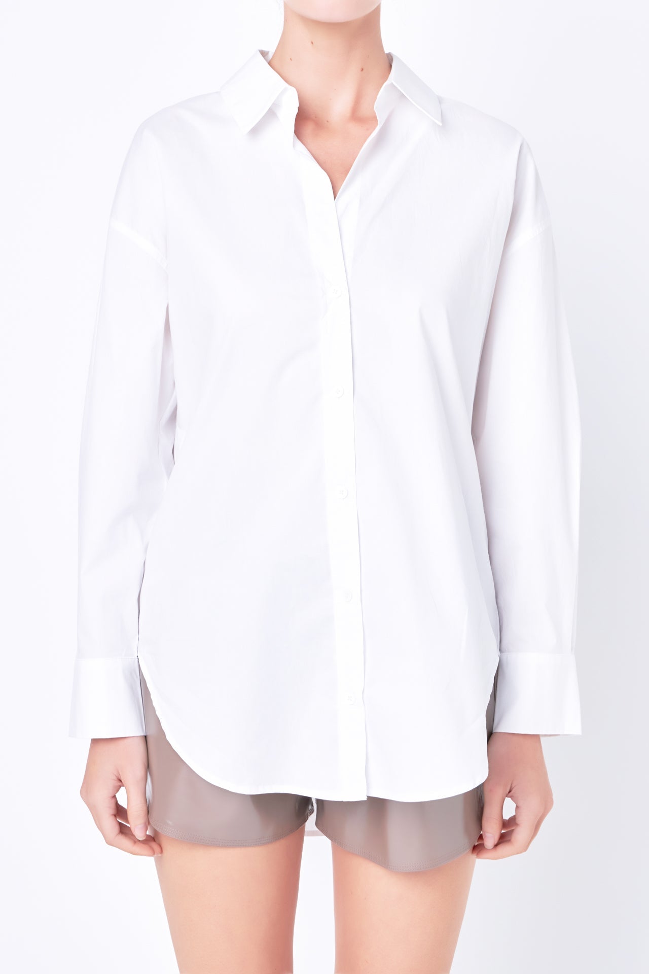 Oversize Collared Shirt
