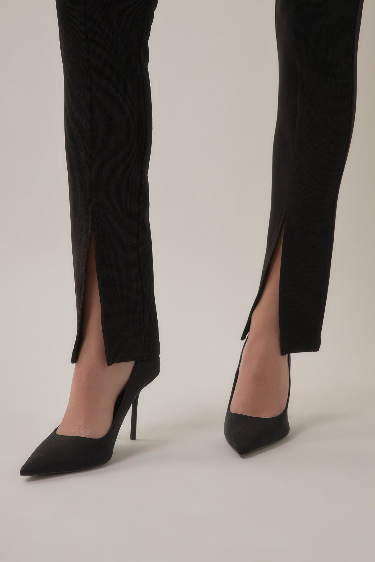 GREY LAB-Front Slit Flares-PANTS available at Objectrare