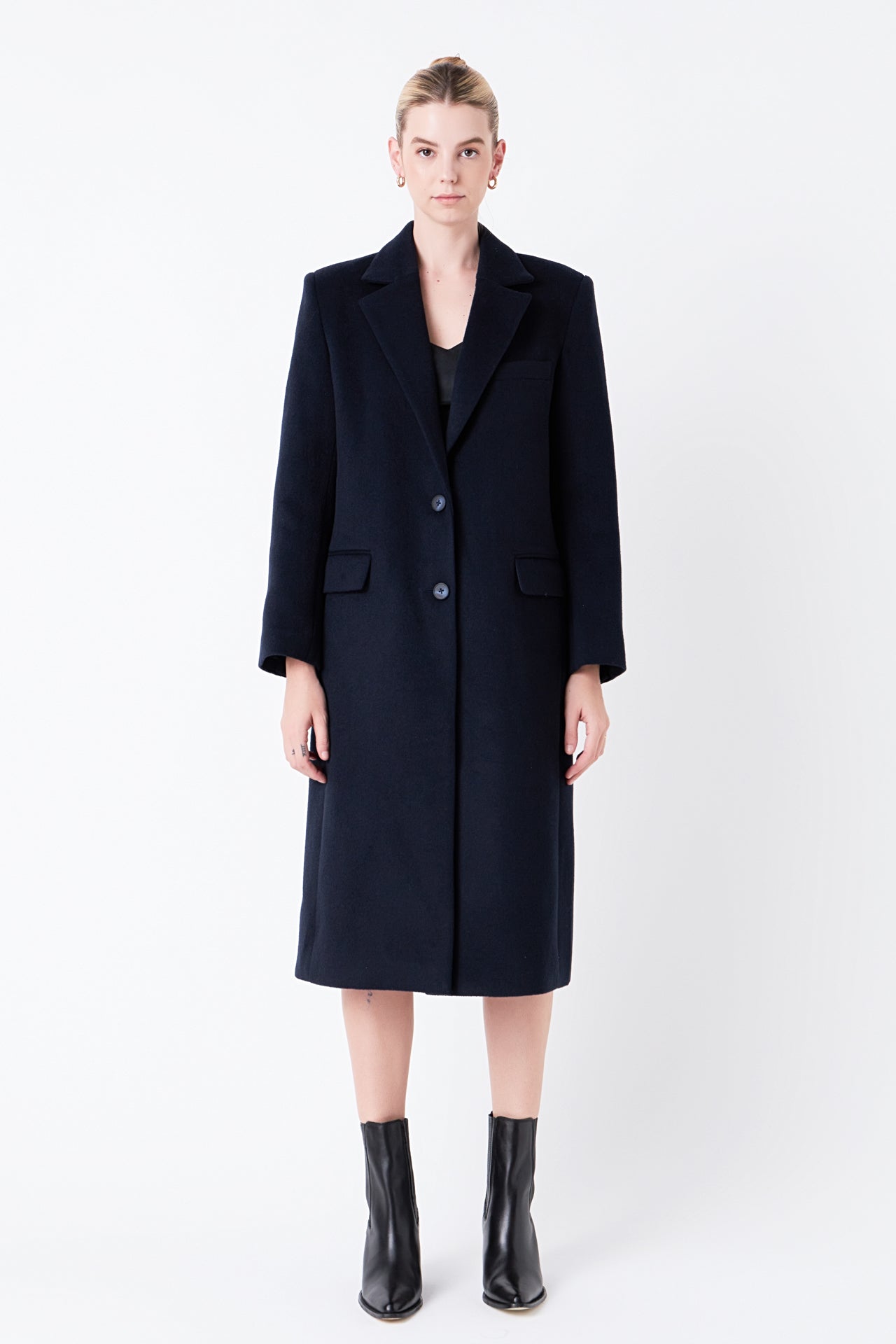 Oversize Wool Trench Coat