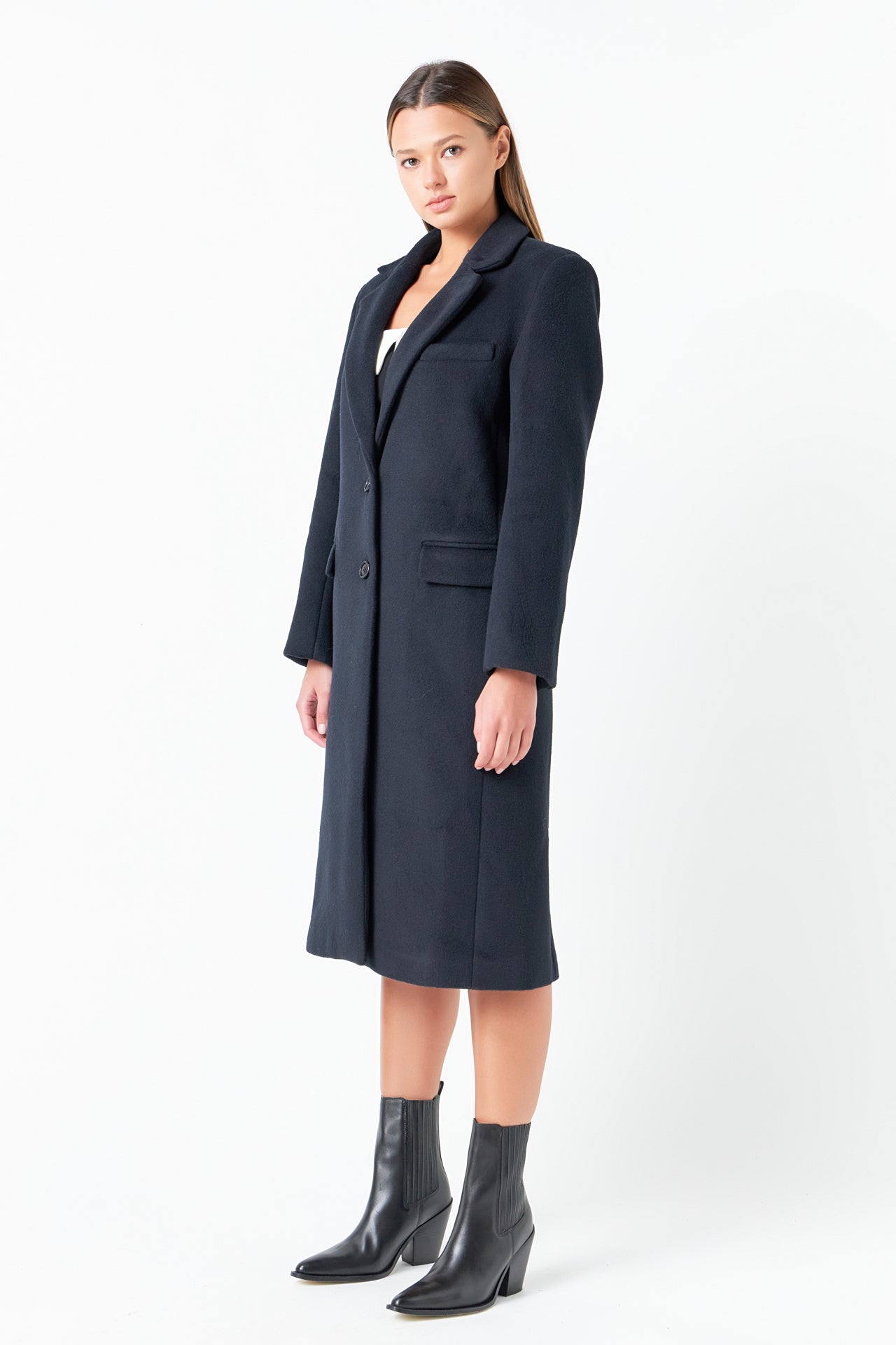 Oversize Wool Trench Coat