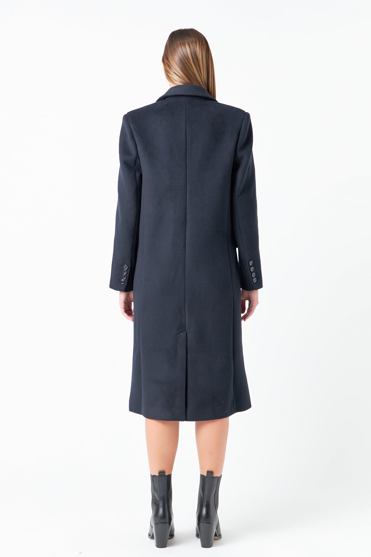 Oversize Wool Trench Coat