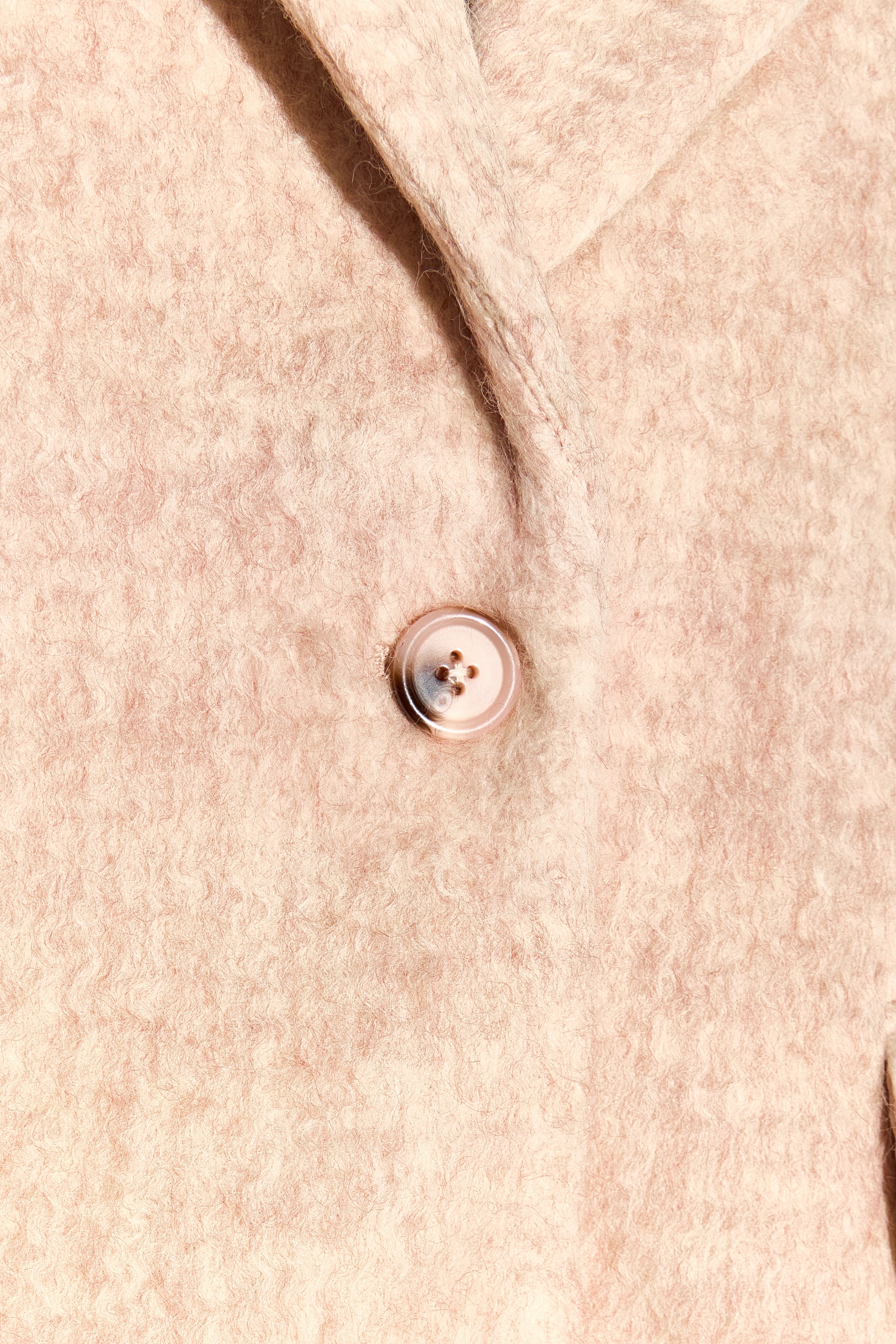 Oversized Single-breasted Long Coat