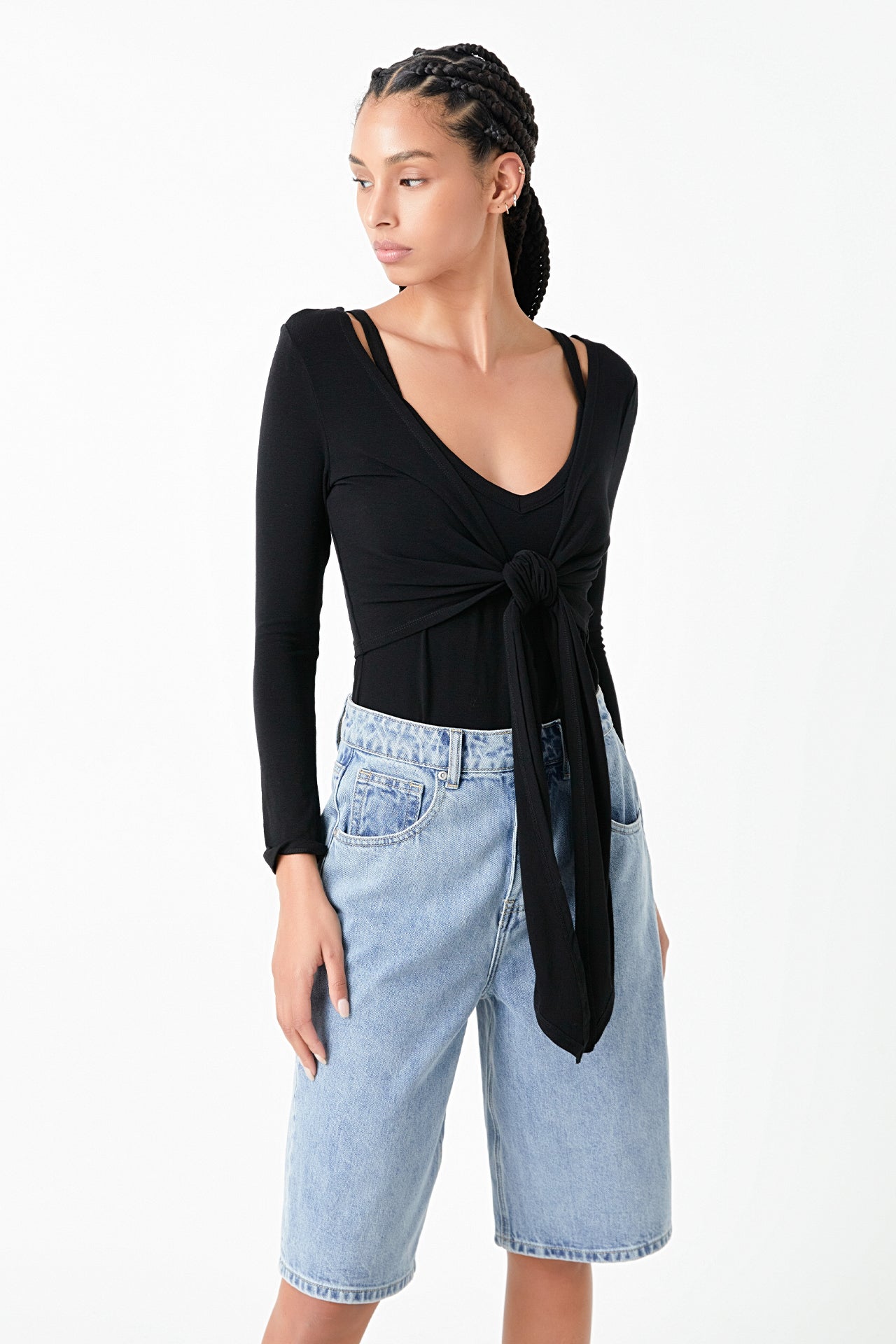 Two Piece Set Cardigan Cami