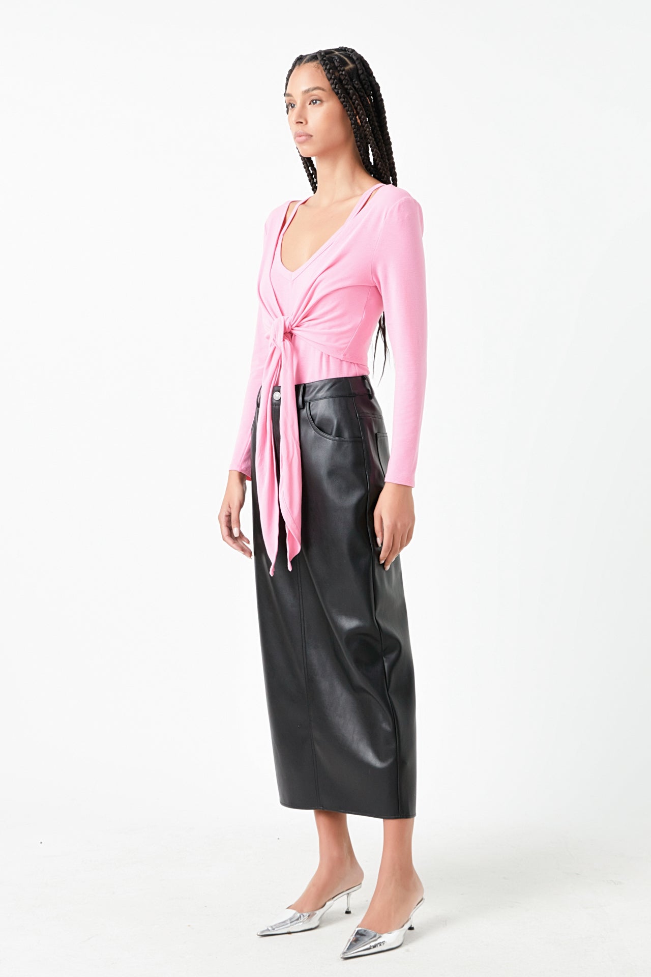 Two Piece Set Cardigan Cami