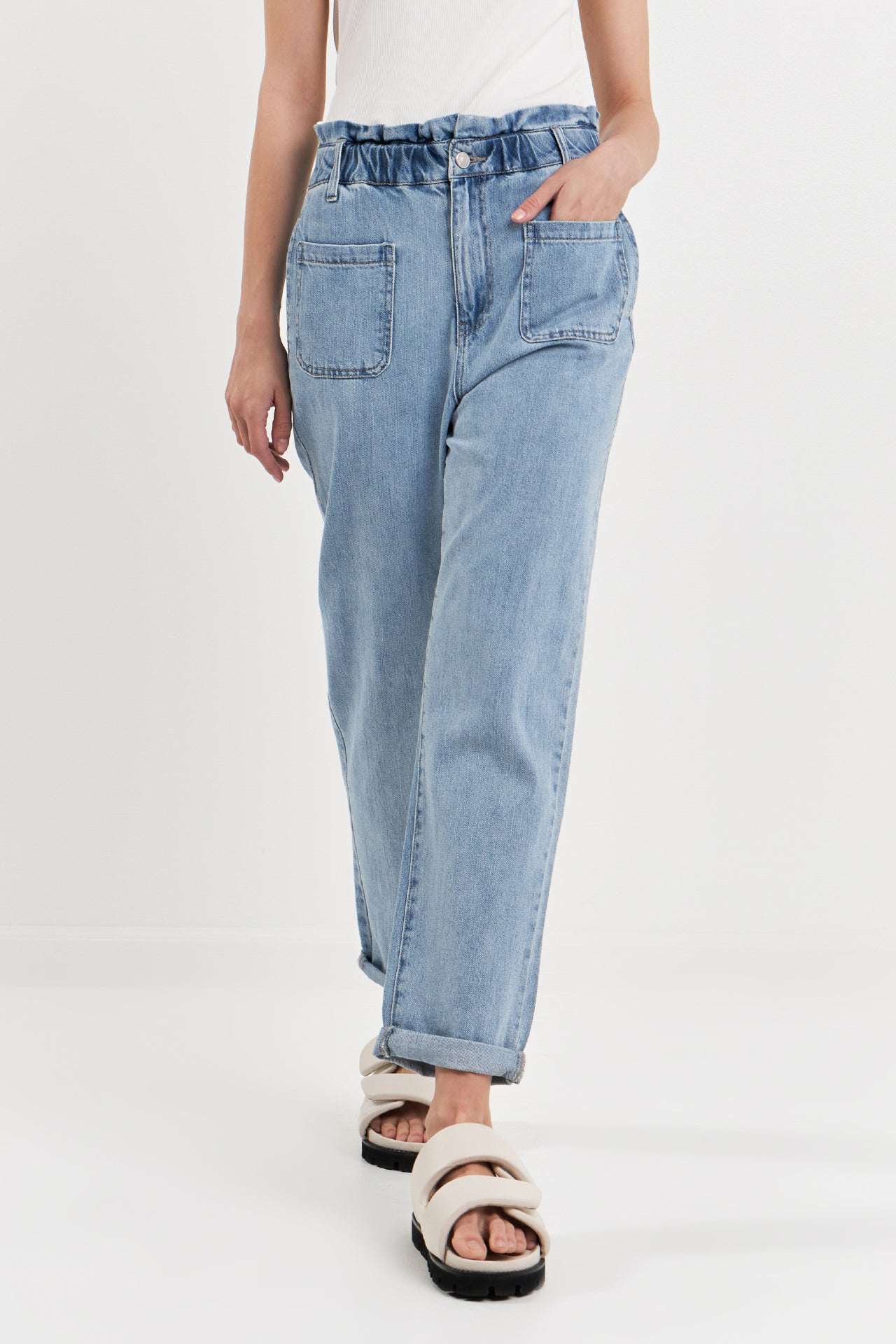 Paperbag Waist Jeans