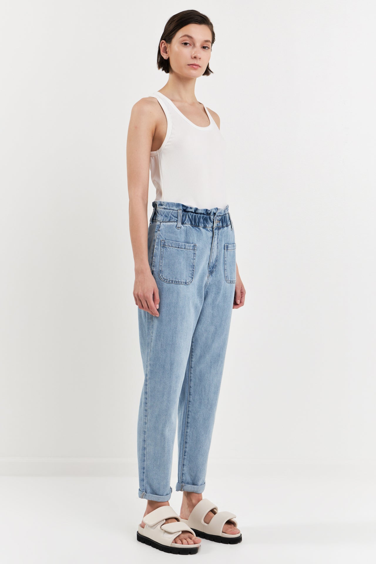 Paperbag Waist Jeans