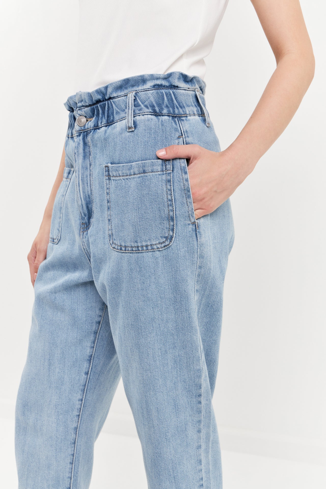 Paperbag Waist Jeans