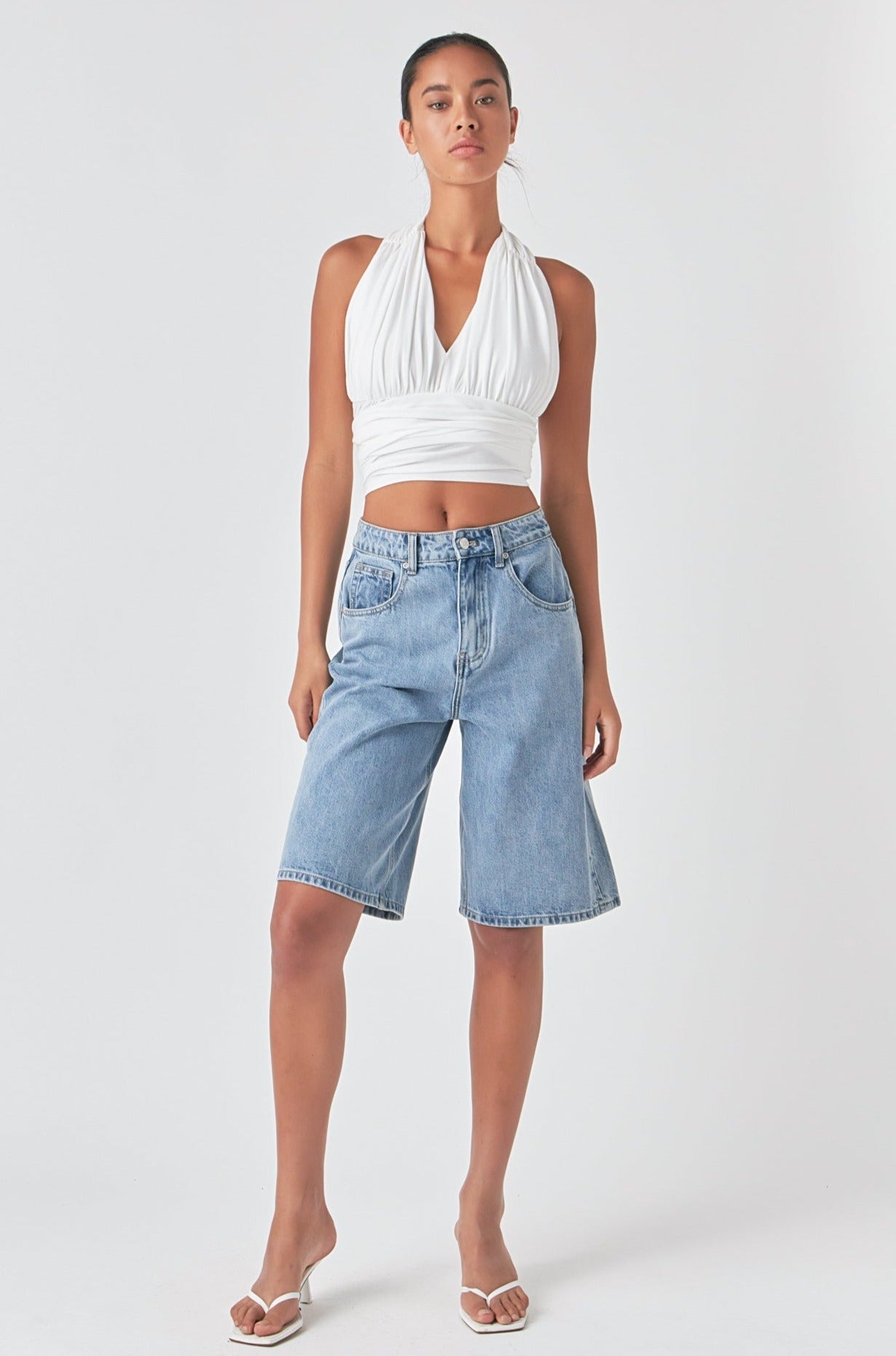 Convertible Knit Strap Top