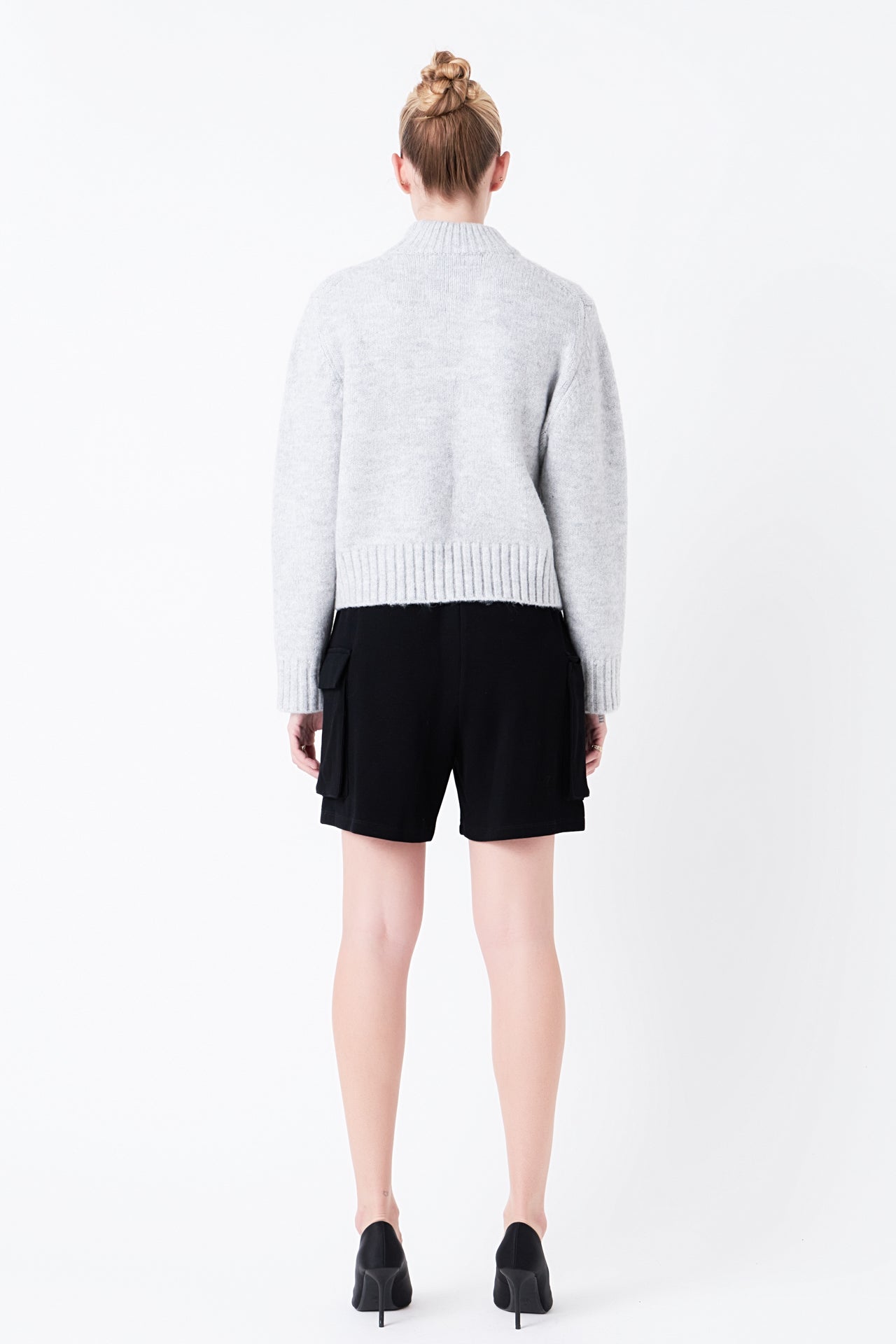 Knit Shorts with Pockets