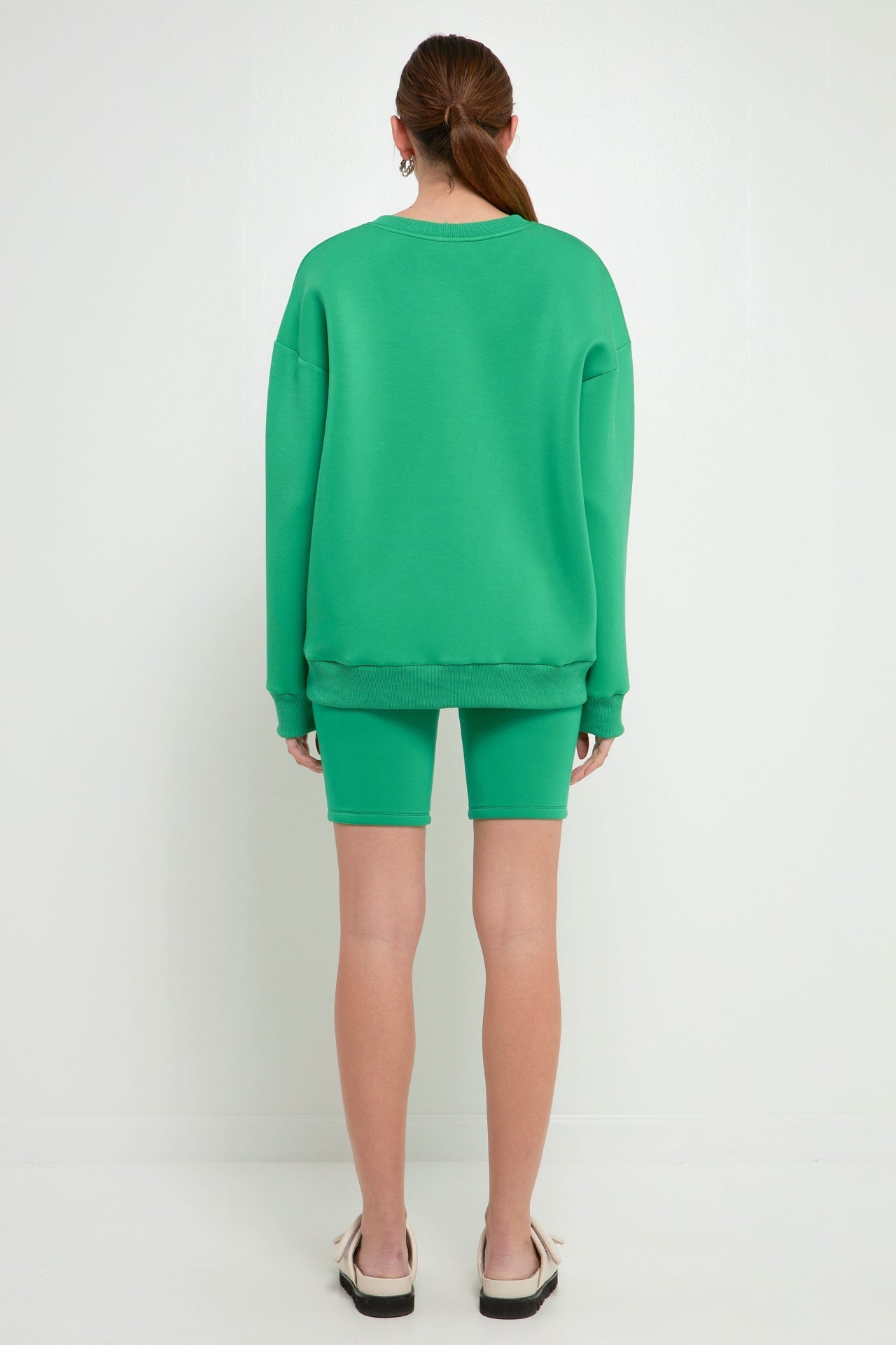 GREY LAB-Biker Shorts-SHORTS available at Objectrare