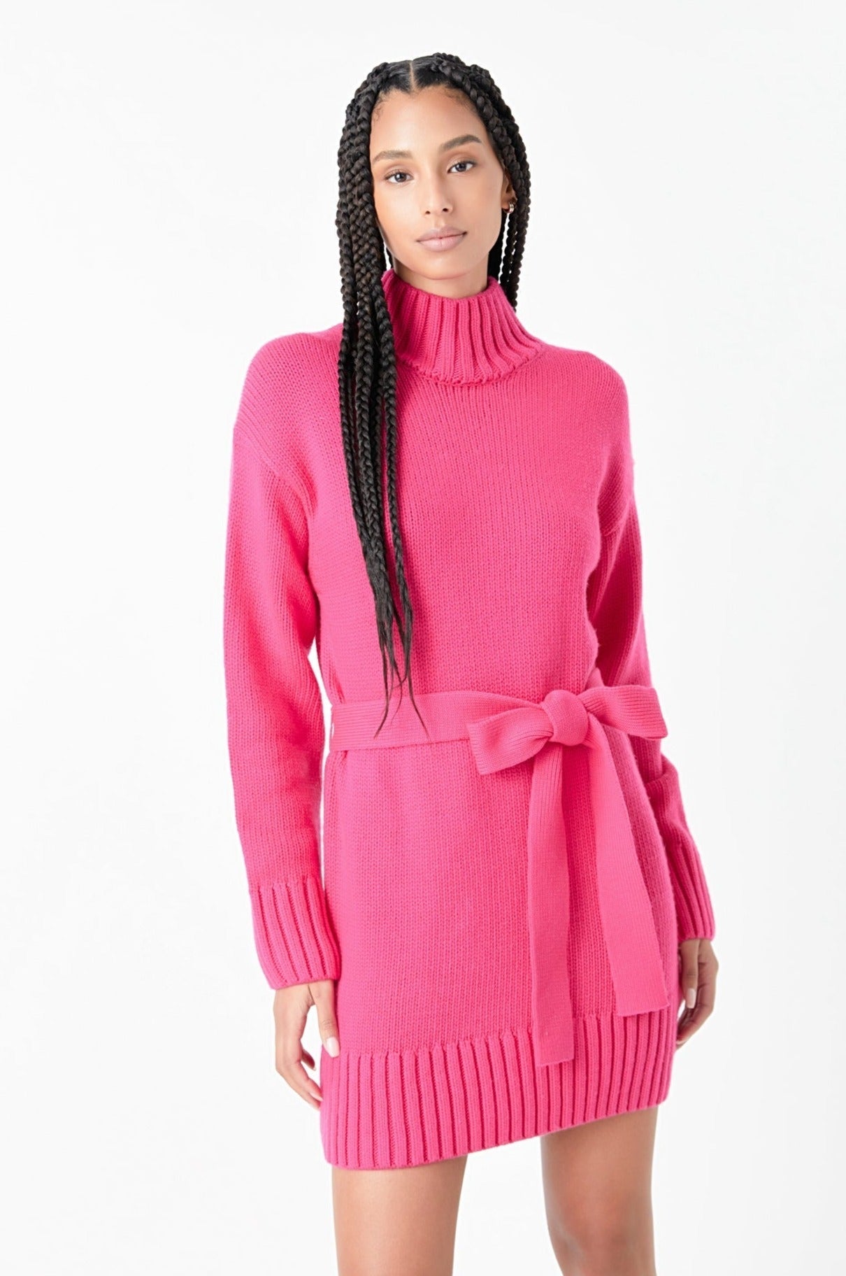 Turtle Neck Dress
