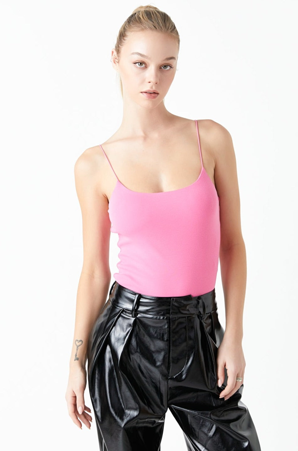 Sleeveless Jersey Top