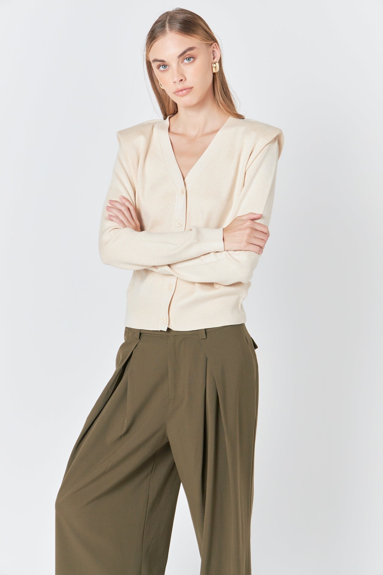 V-neck Cardigan