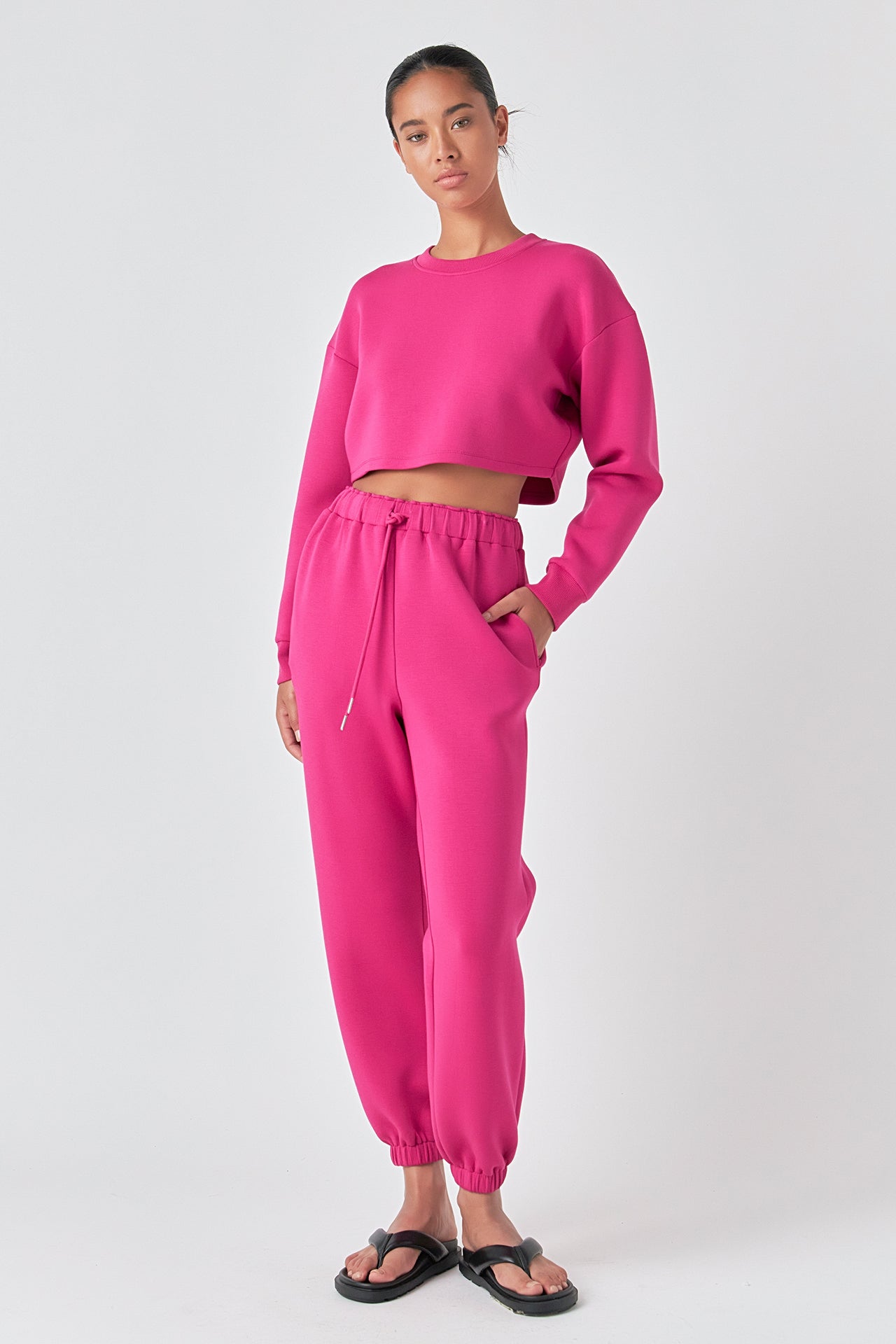 Loungewear Cropped Sweatshirt