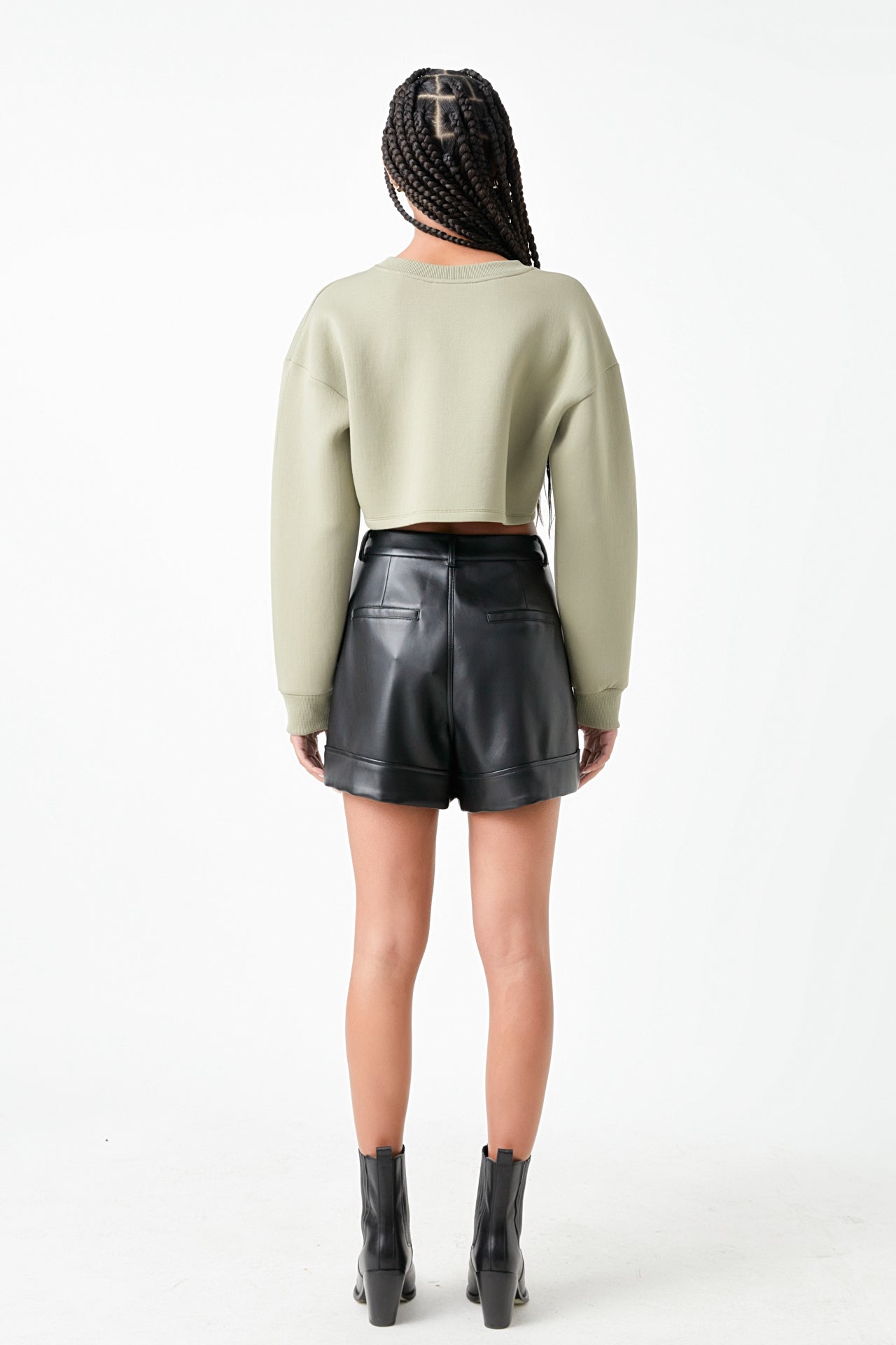 Loungewear Cropped Sweatshirt